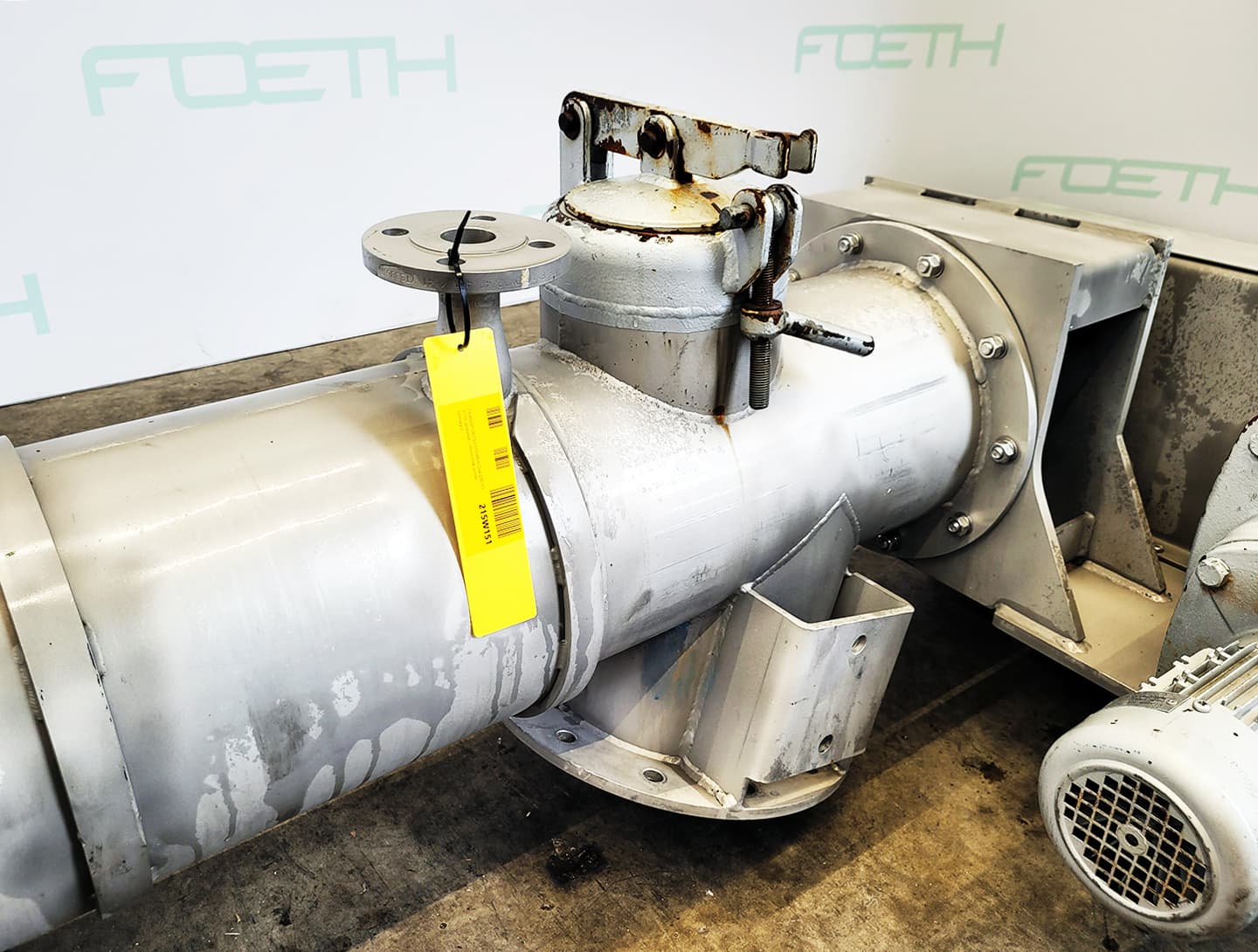 Dia 250 IO 2700 jacketed - Горизонтальный шнековый конвейер - image 7
