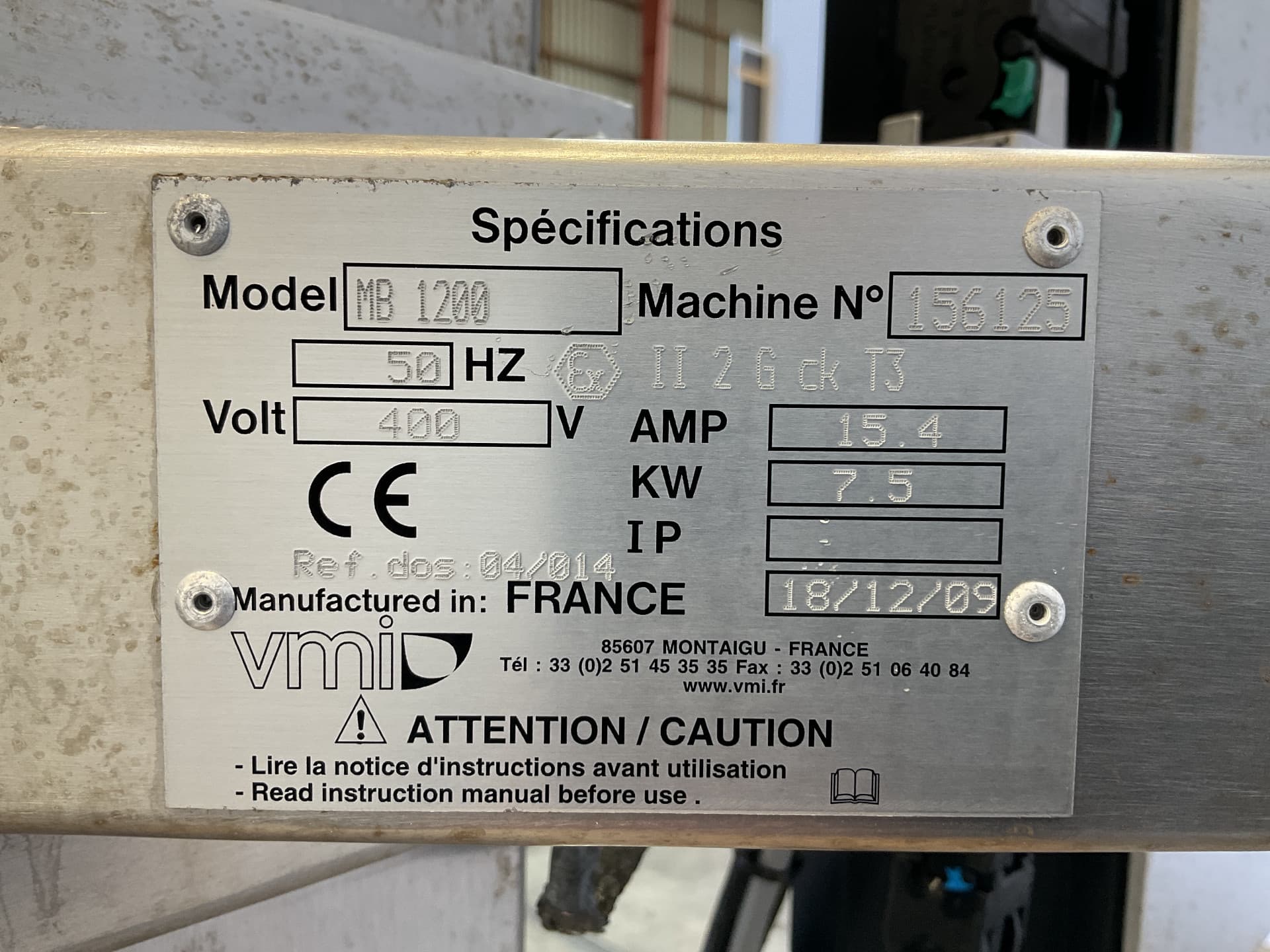 VMI Emulsioner MB1200 - Смесителиь - image 4