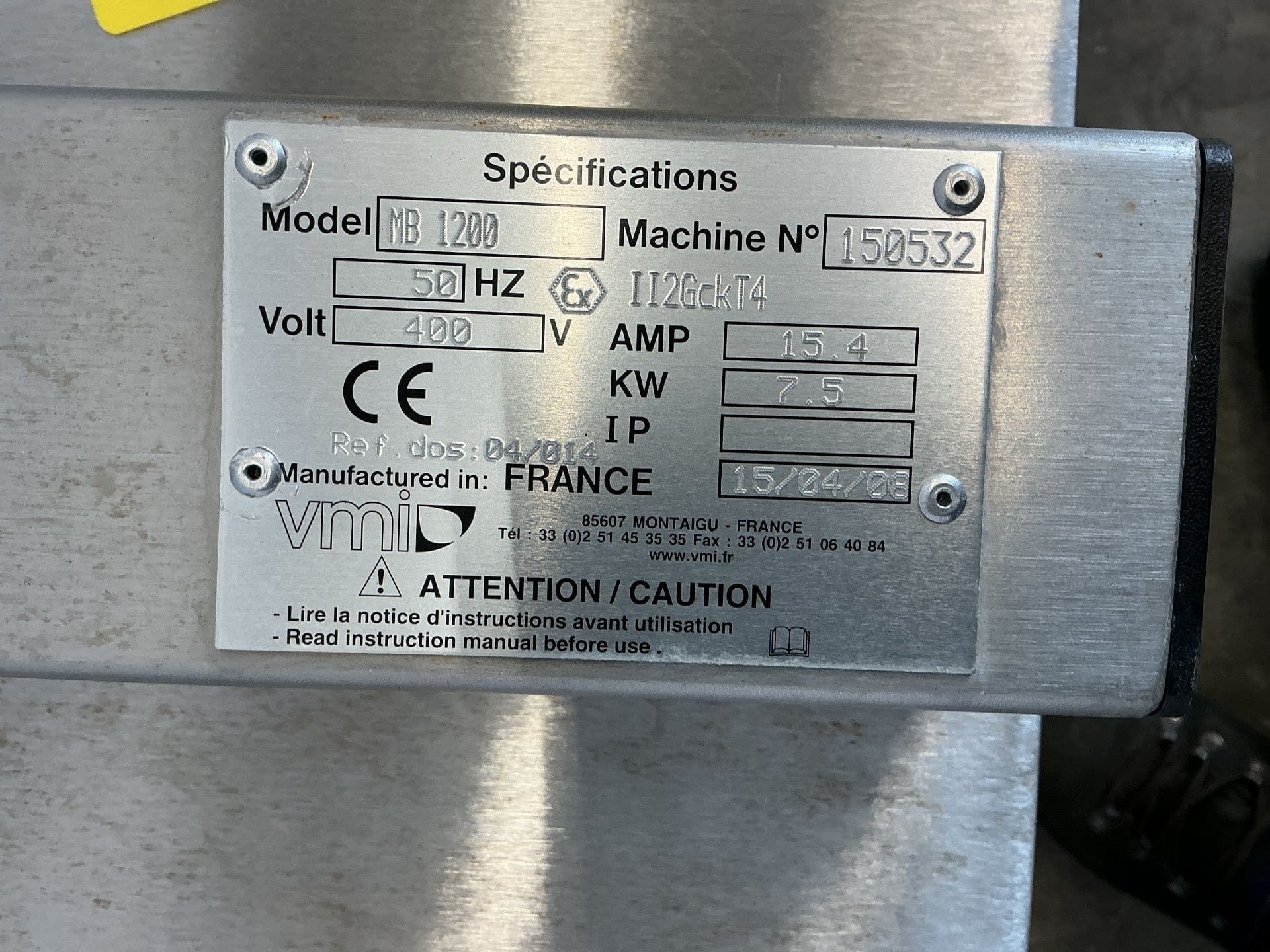 VMI Emulsioner MB1200 - Смесителиь - image 3