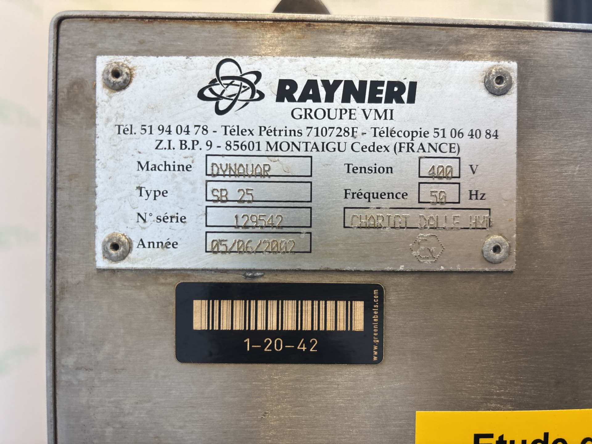 VMI Rayneri DYNAVAR SB 25 - Смесителиь - image 5