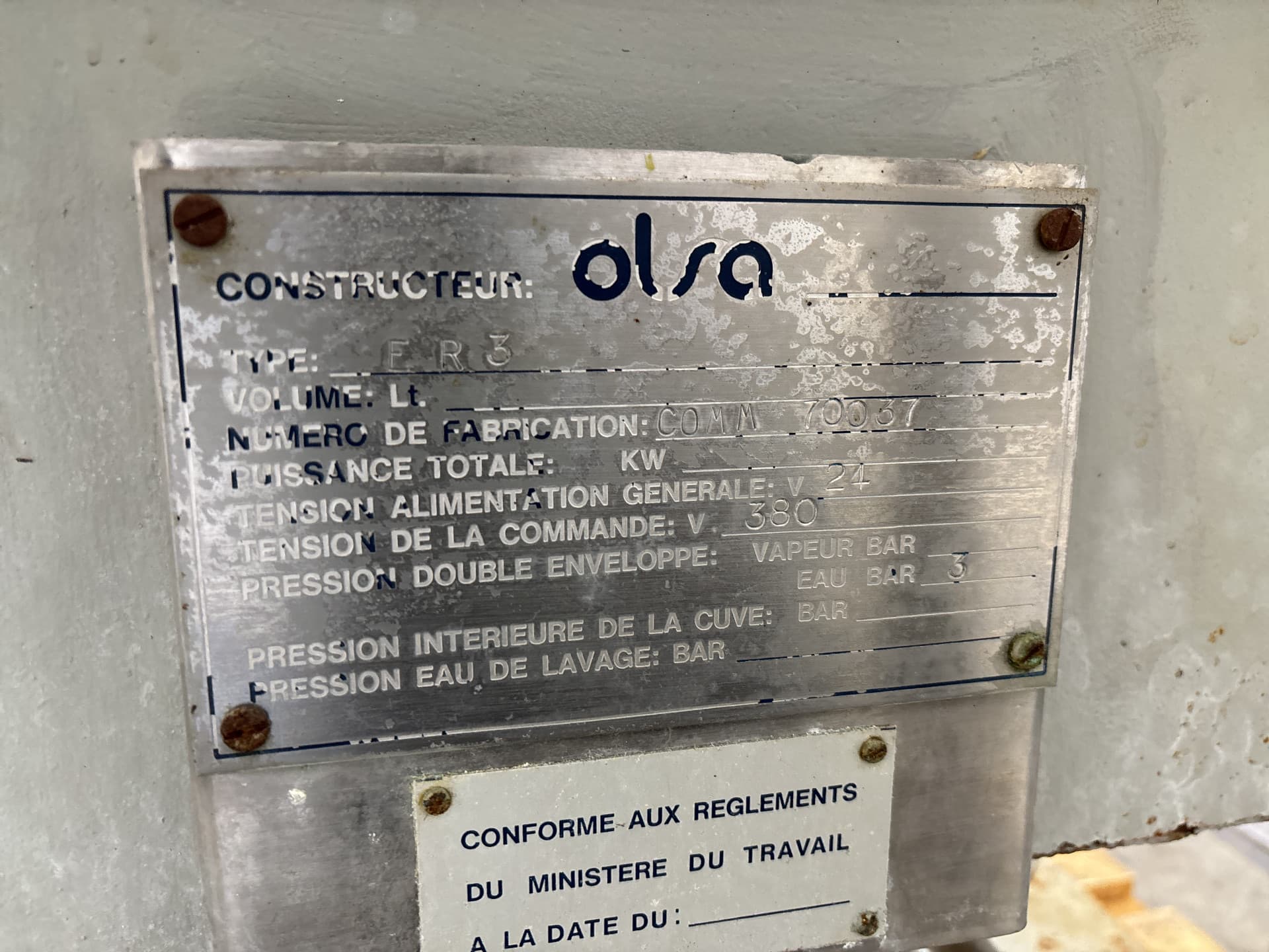 Olsa Spa Italy ER3 (1000 l) - Полочная сушилка - image 6