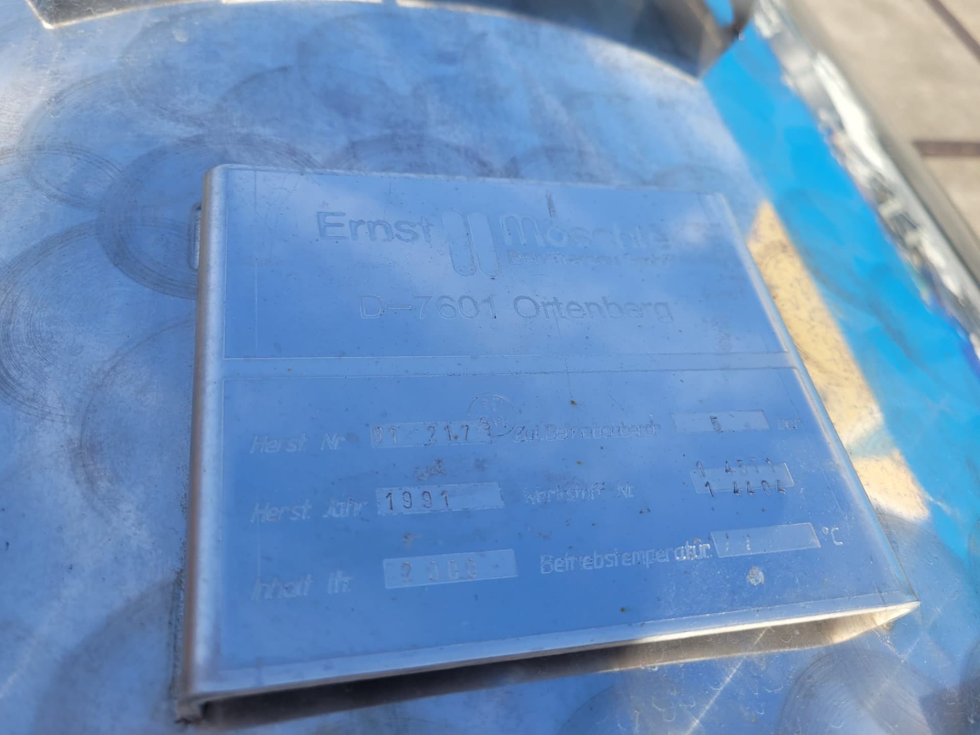 Moeschle 2000 Ltr. - Герметичный сосуд - image 6
