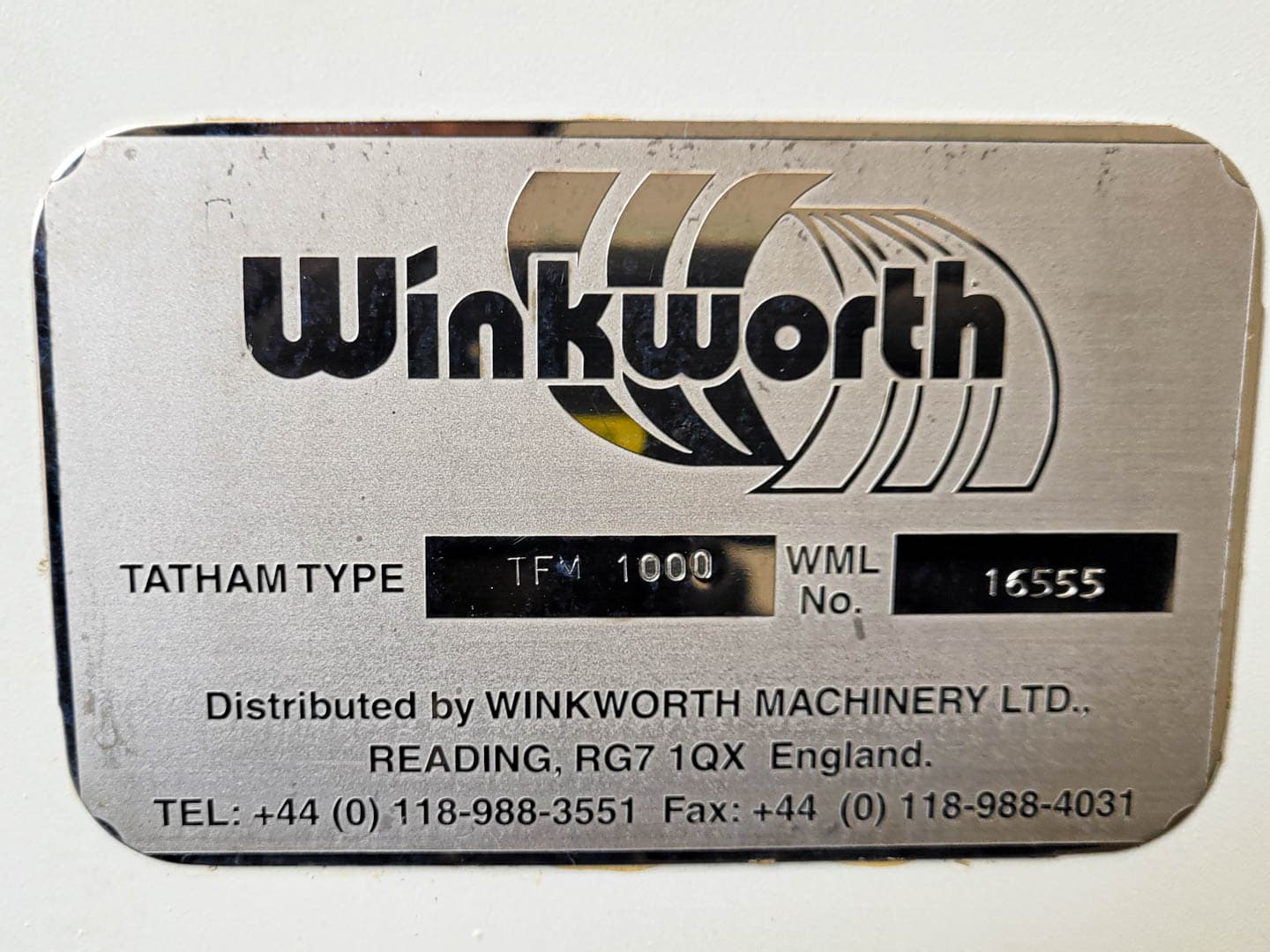 Tatham / Winkworth TFM 1000 - Лопастной смеситель - image 11