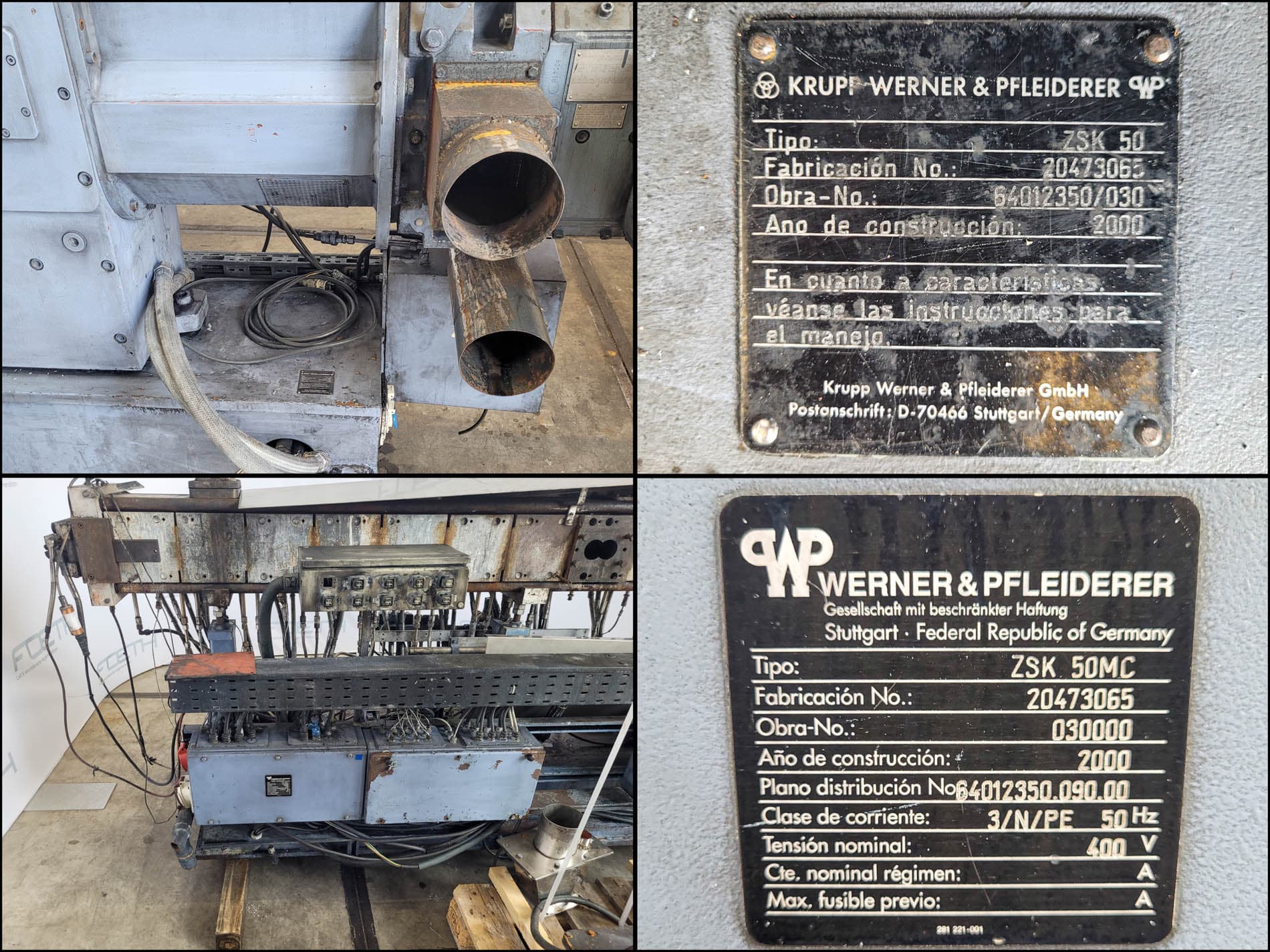 Werner & Pfleiderer ZSK 50 MCC (40D) - 181KW DC - Двухшнековый экструдер - image 7