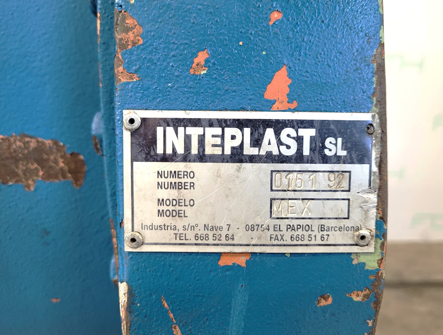 Interplast MEX, 750 Ltr. - Ленточный блендер - image 6