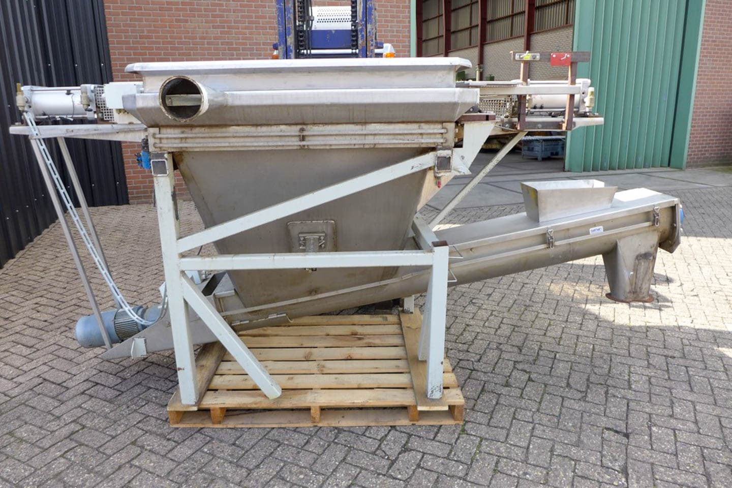 Van Beek KR-150 - Вертикальный шнековый конвейер - image 2