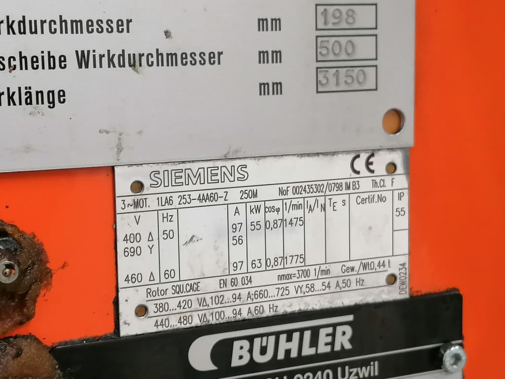Bühler Cobra 501/SRK-440 - Песочная мельница - image 14
