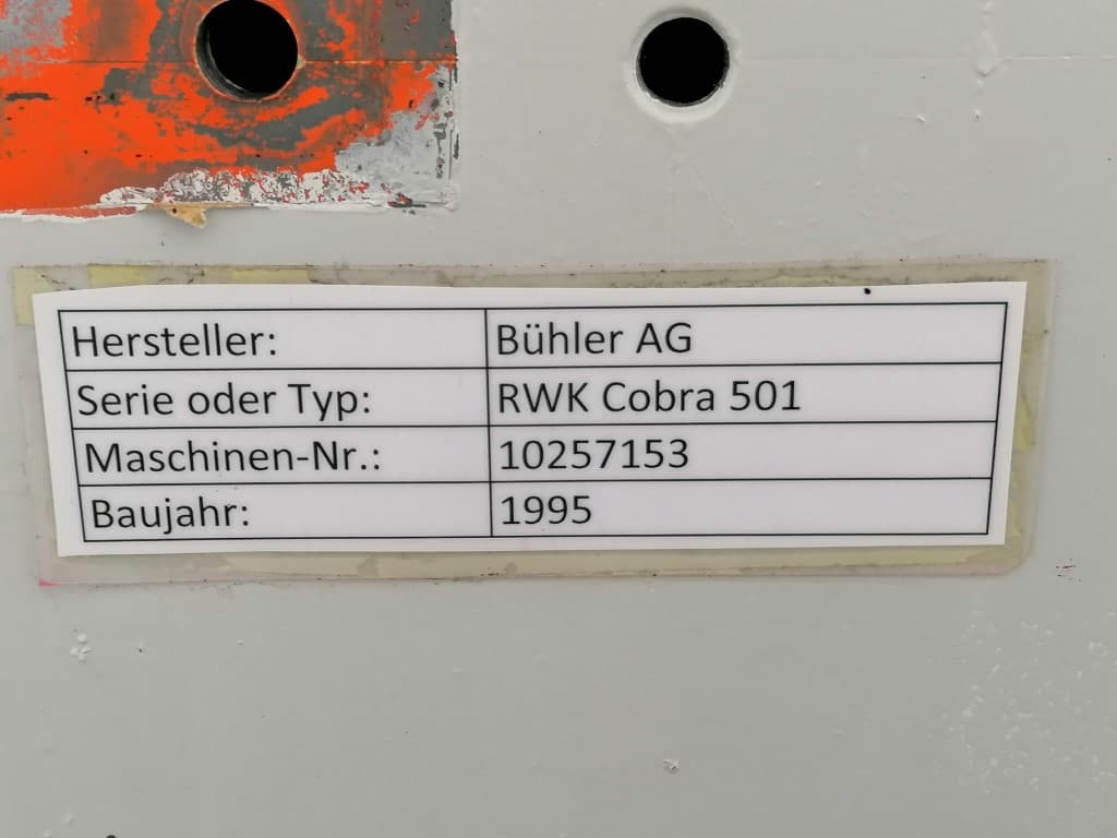 Bühler Cobra 501/SRK-440 - Песочная мельница - image 13