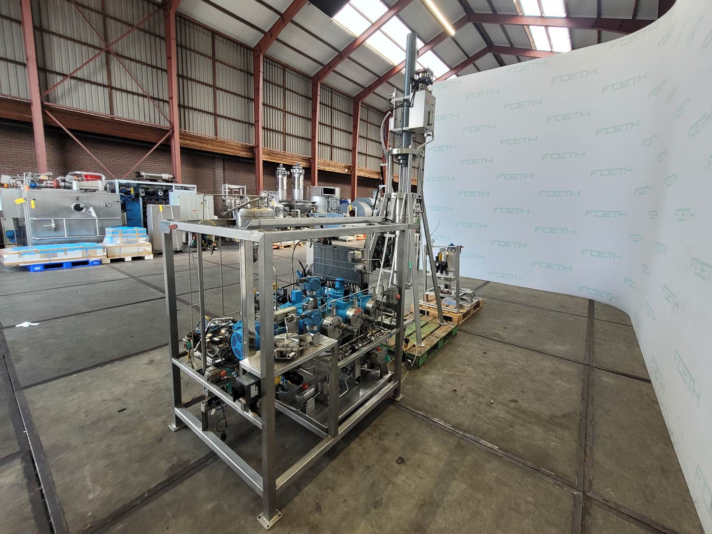 Novasep LC200 x 1000VE70 Preparative High-Performance Liquid Chromatography Column - Экстракторная установка - image 6