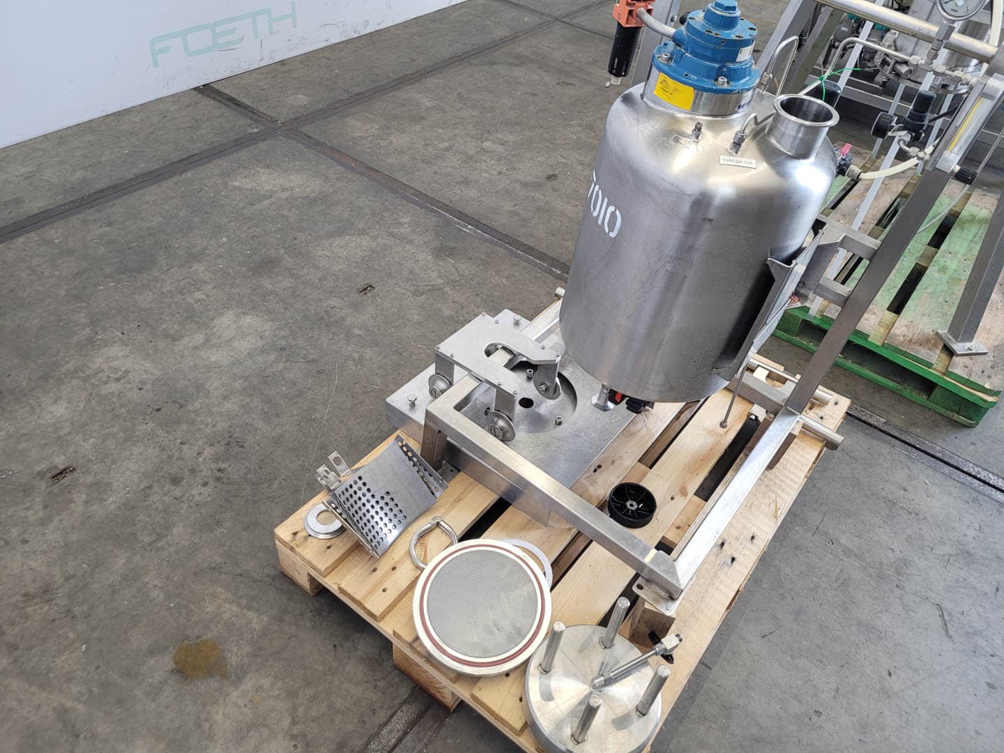 Novasep LC200 x 1000VE70 Preparative High-Performance Liquid Chromatography Column - Экстракторная установка - image 12