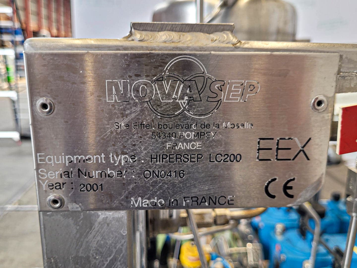 Novasep LC200 x 1000VE70 Preparative High-Performance Liquid Chromatography Column - Экстракторная установка - image 17