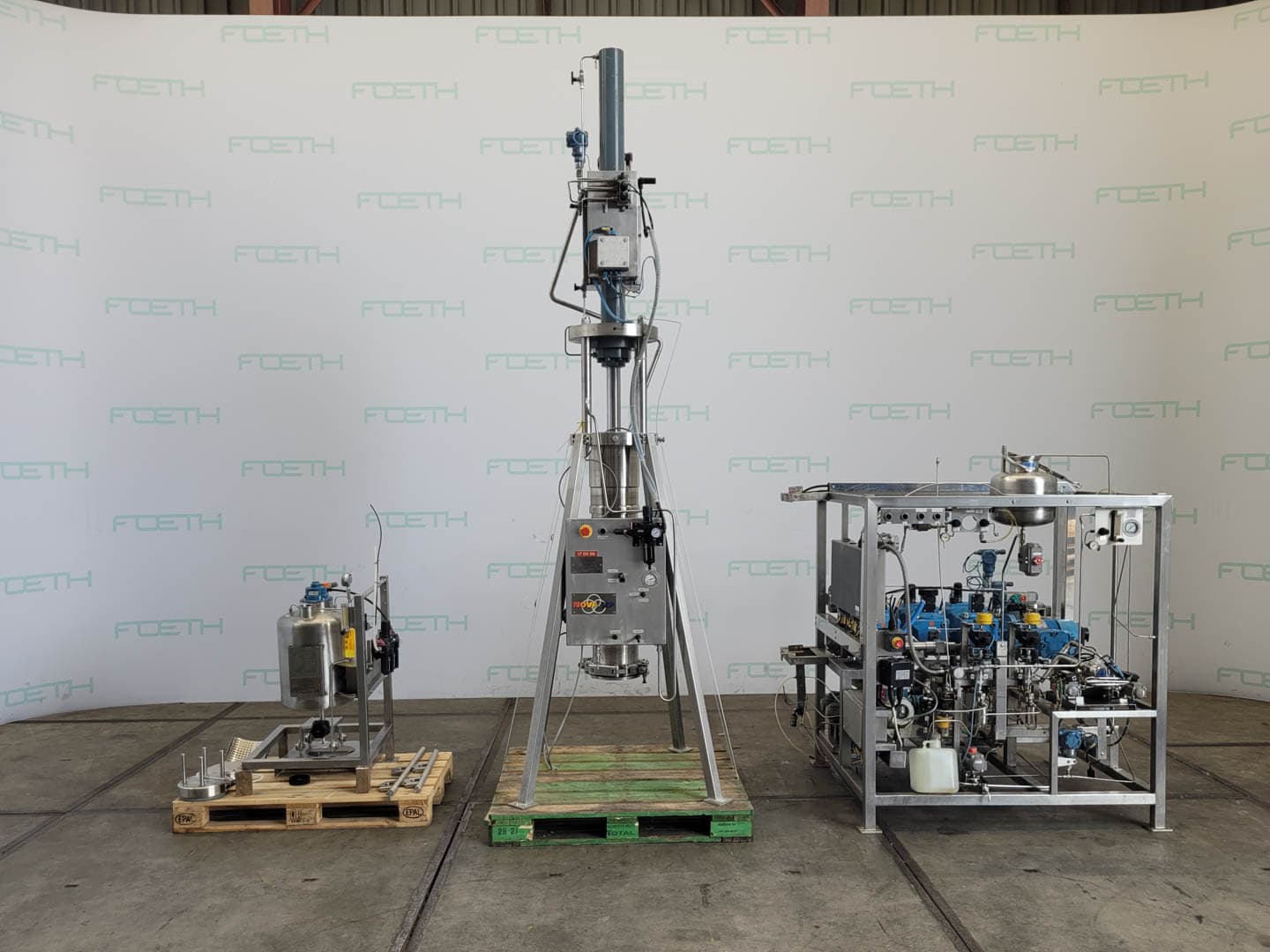 Novasep LC200 x 1000VE70 Preparative High-Performance Liquid Chromatography Column - Экстракторная установка - image 4