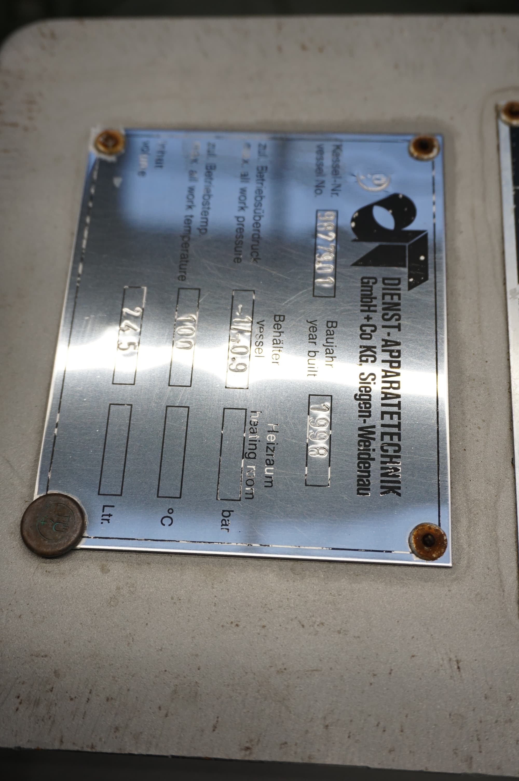 QVF Glasstechnik Pulse sieve bottom DN150 - Экстракторная установка - image 10