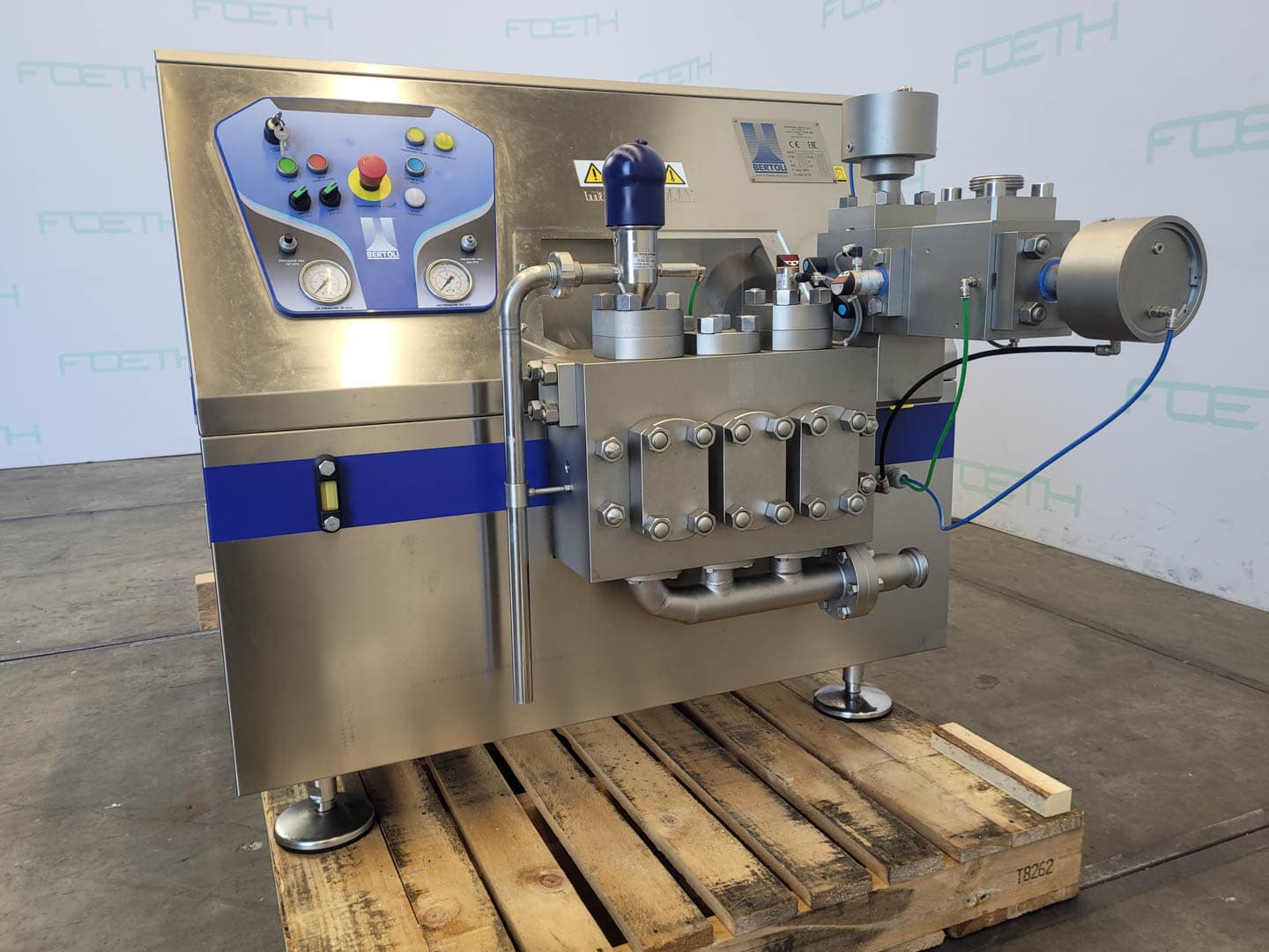 Bertoli 150NLB HA "250bar" - Поршневой гомогенизатор - image 6
