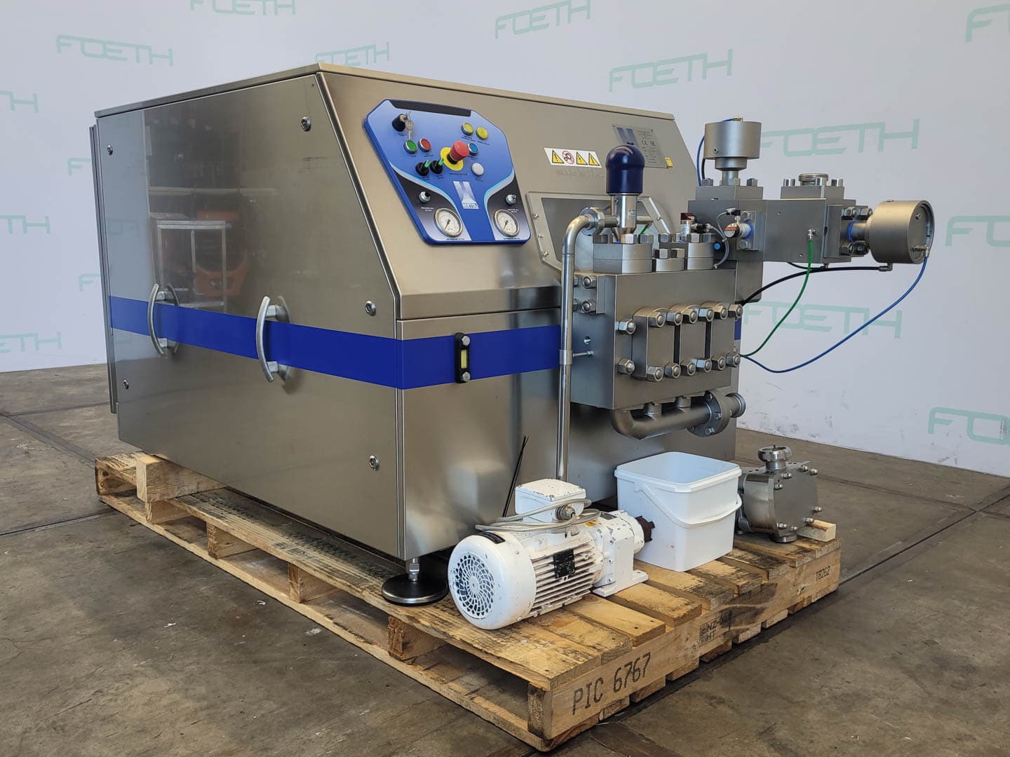 Bertoli 150NLB HA "250bar" - Поршневой гомогенизатор - image 1