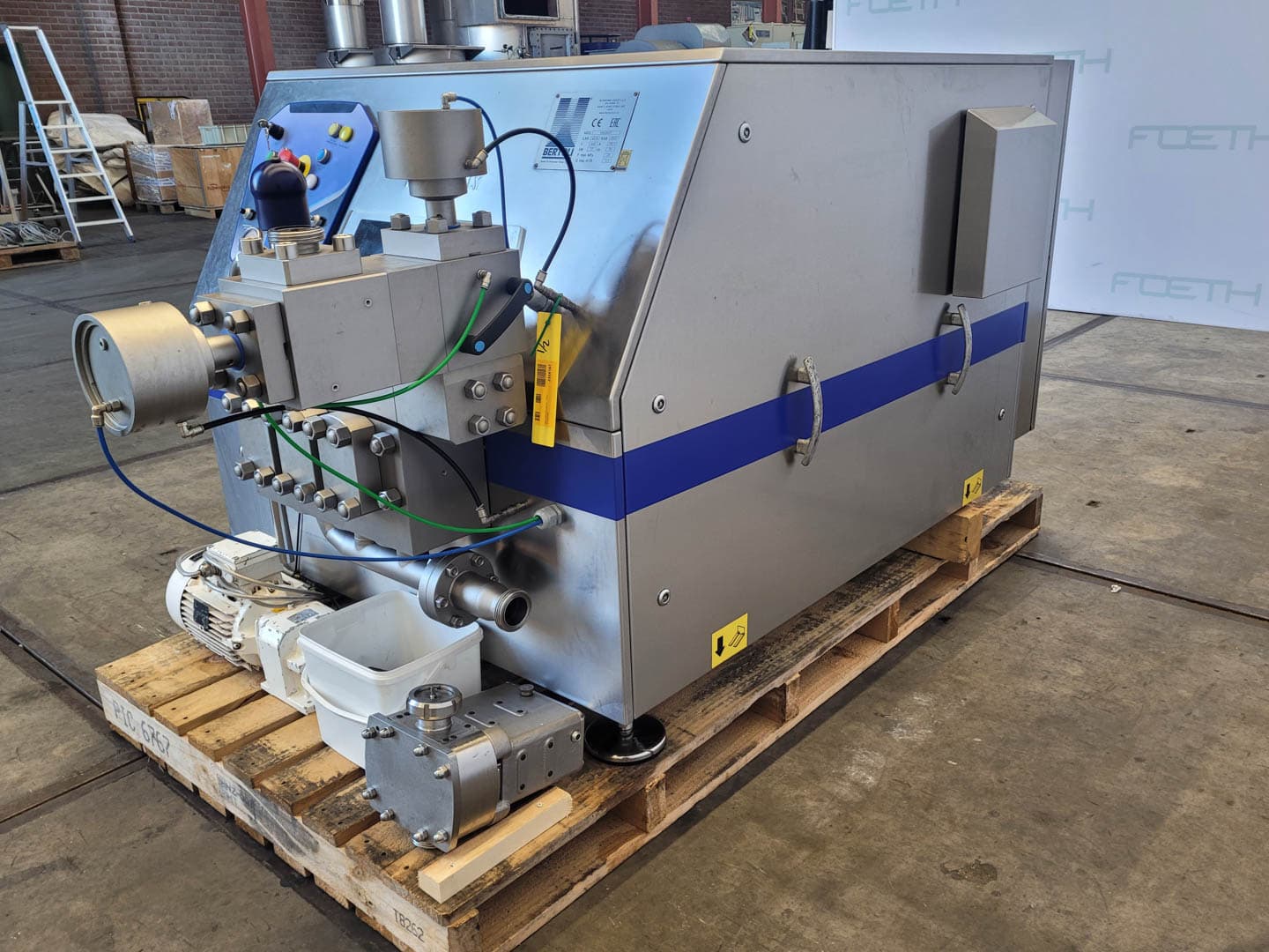 Bertoli 150NLB HA "250bar" - Поршневой гомогенизатор - image 2