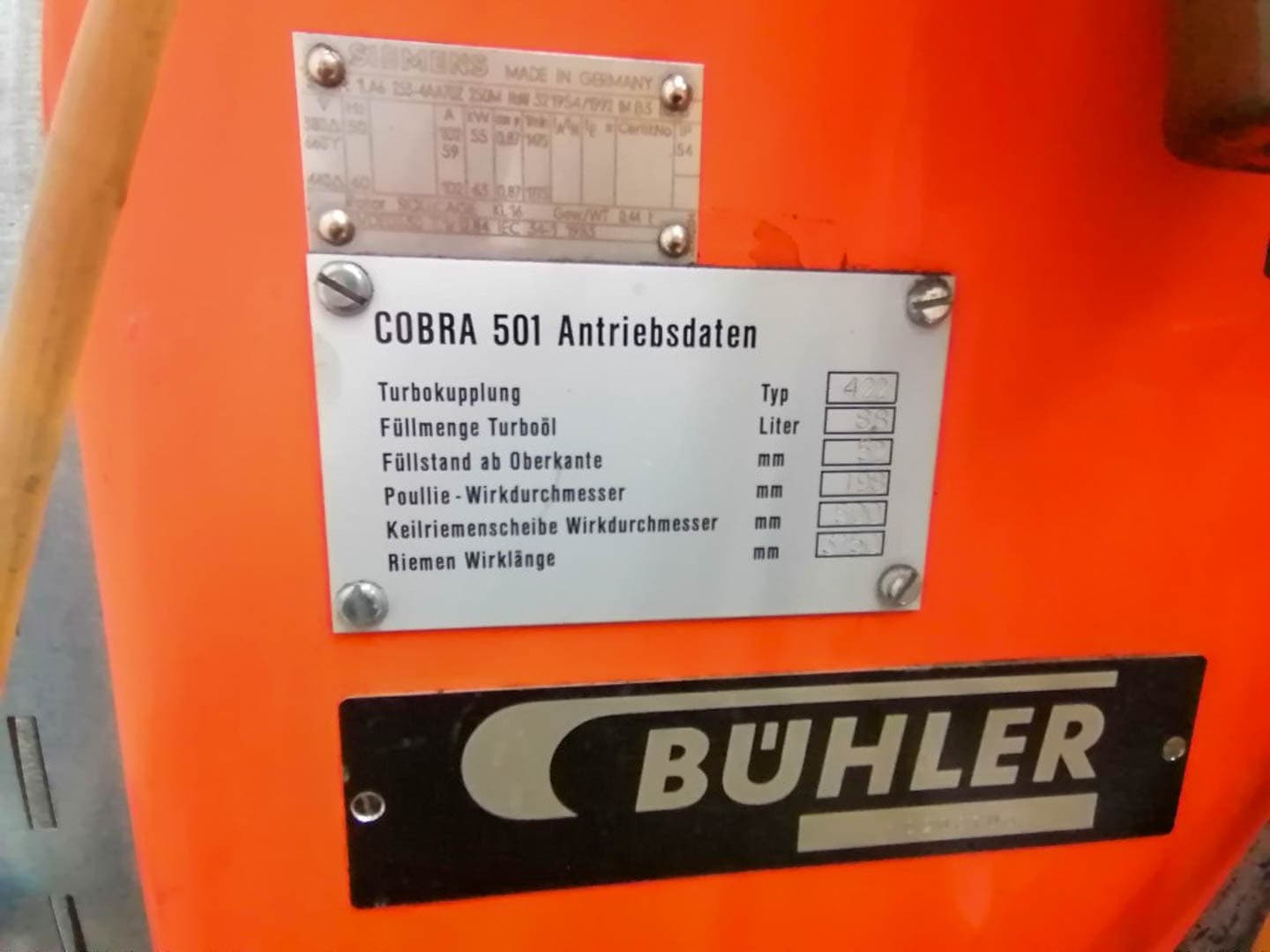 Bühler Cobra 501/SRK-440 - Песочная мельница - image 6