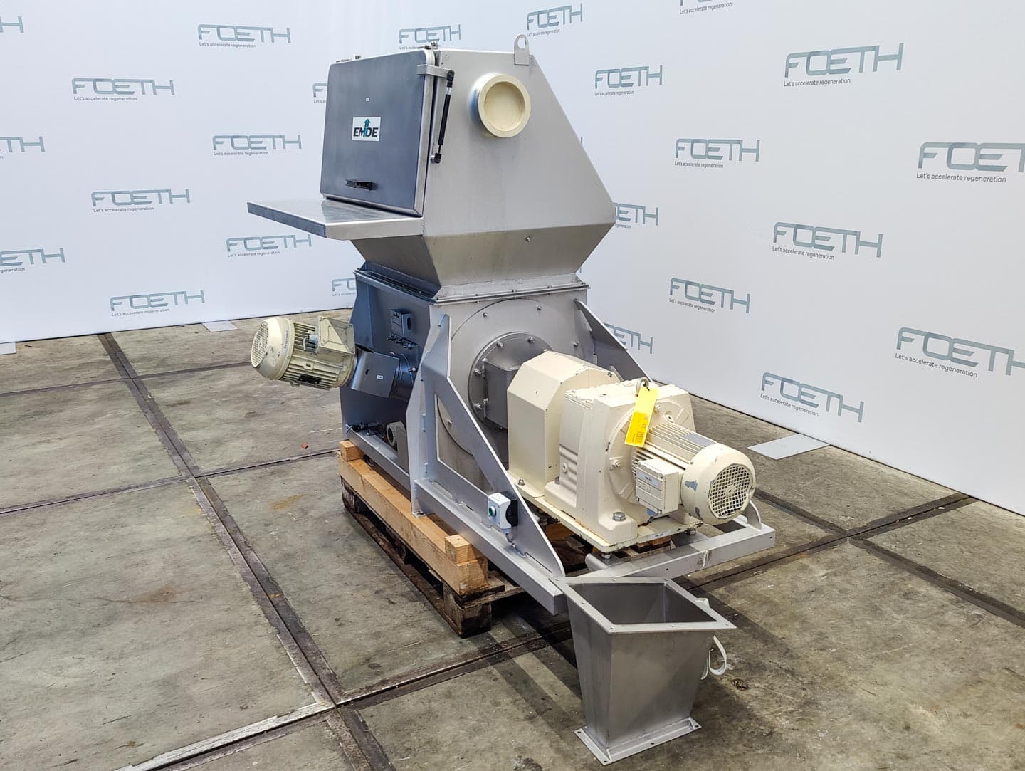 Emde Nassau ESM-80 with dumping cabinet ST-100 - Ленточный блендер - image 3