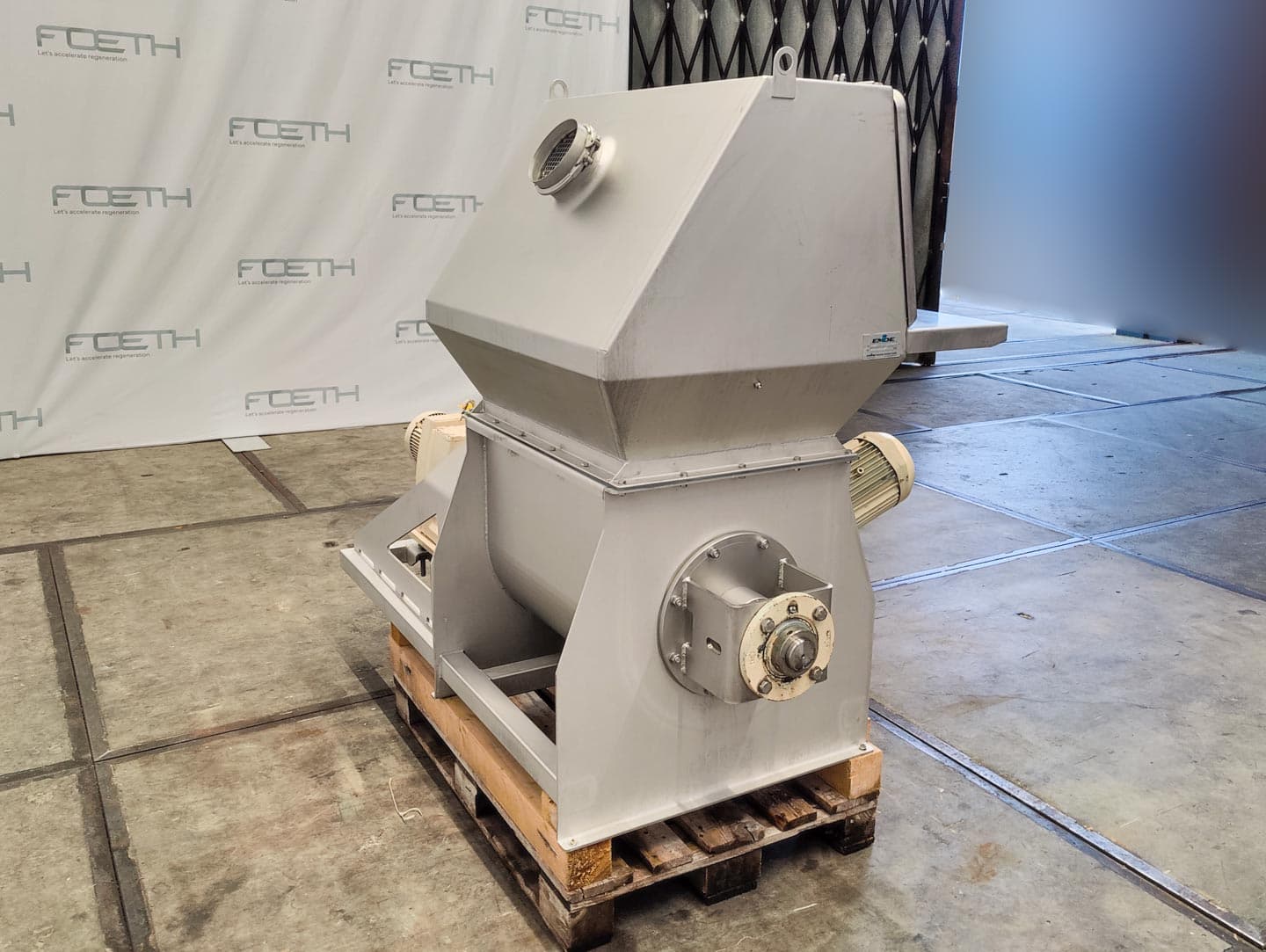 Emde Nassau ESM-80 with dumping cabinet ST-100 - Ленточный блендер - image 4