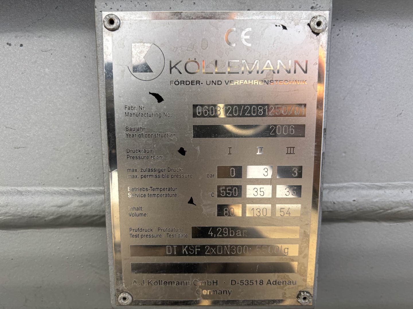 Kolleman Double cooling screw 2 x DN300 - Горизонтальный шнековый конвейер - image 8