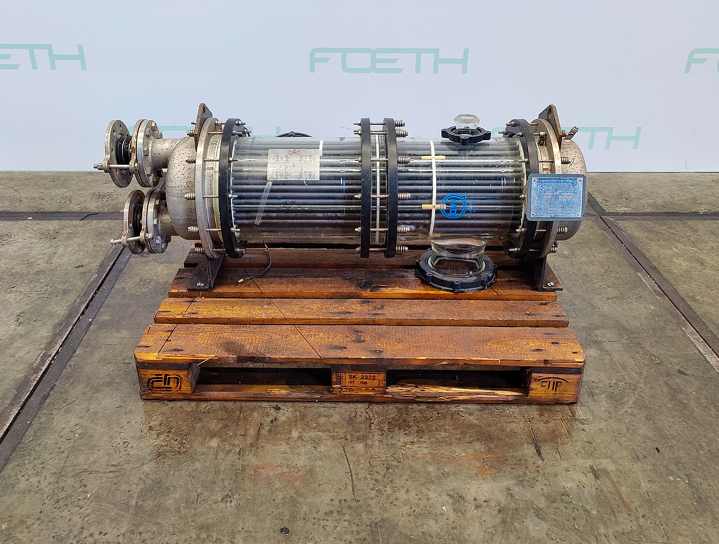 QVF Glasstechnik S-ROB45/300/SH/4SIC - 4,5 m² - Кожухотрубчатый теплообменник - image 1