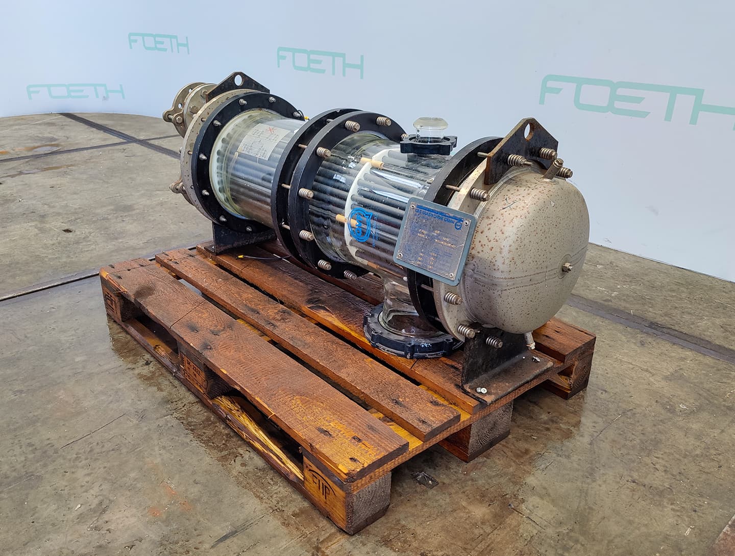 QVF Glasstechnik S-ROB45/300/SH/4SIC - 4,5 m² - Кожухотрубчатый теплообменник - image 4