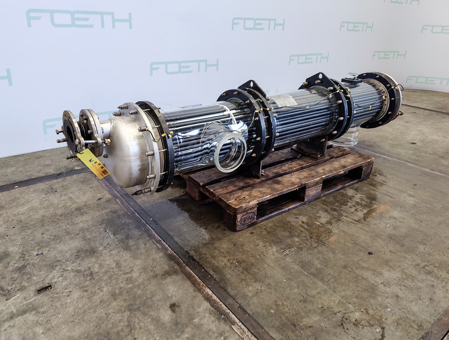 QVF Glasstechnik S-ROB71/300/SH/3SIC - 7,1 m² - Кожухотрубчатый теплообменник - image 2