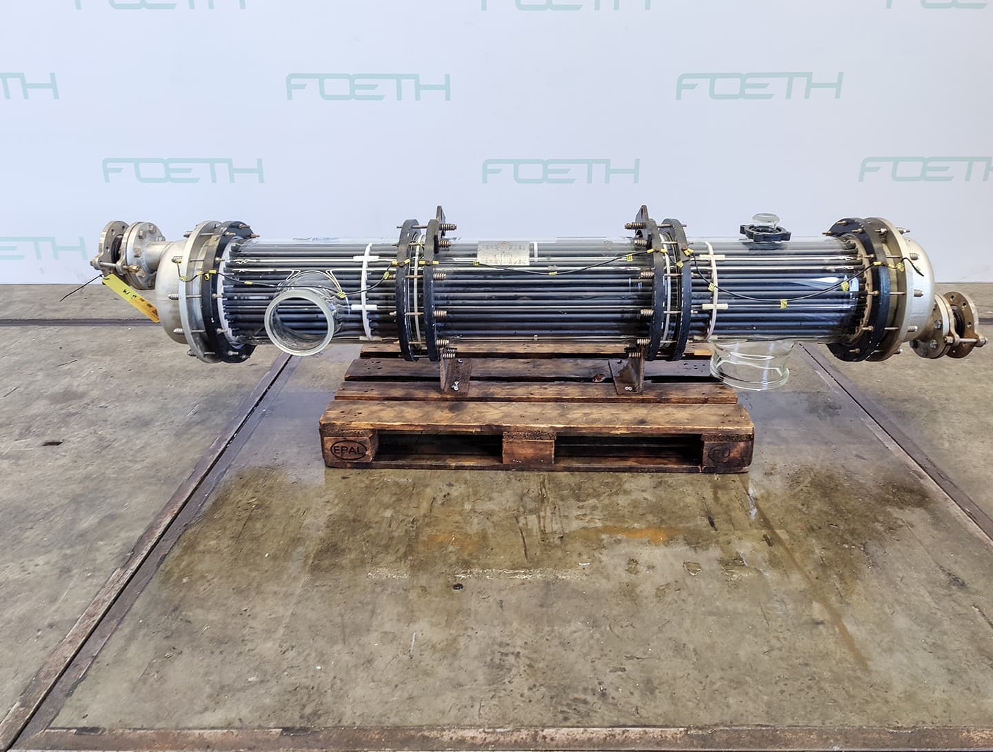 QVF Glasstechnik S-ROB71/300/SH/3SIC - 7,1 m² - Кожухотрубчатый теплообменник - image 1