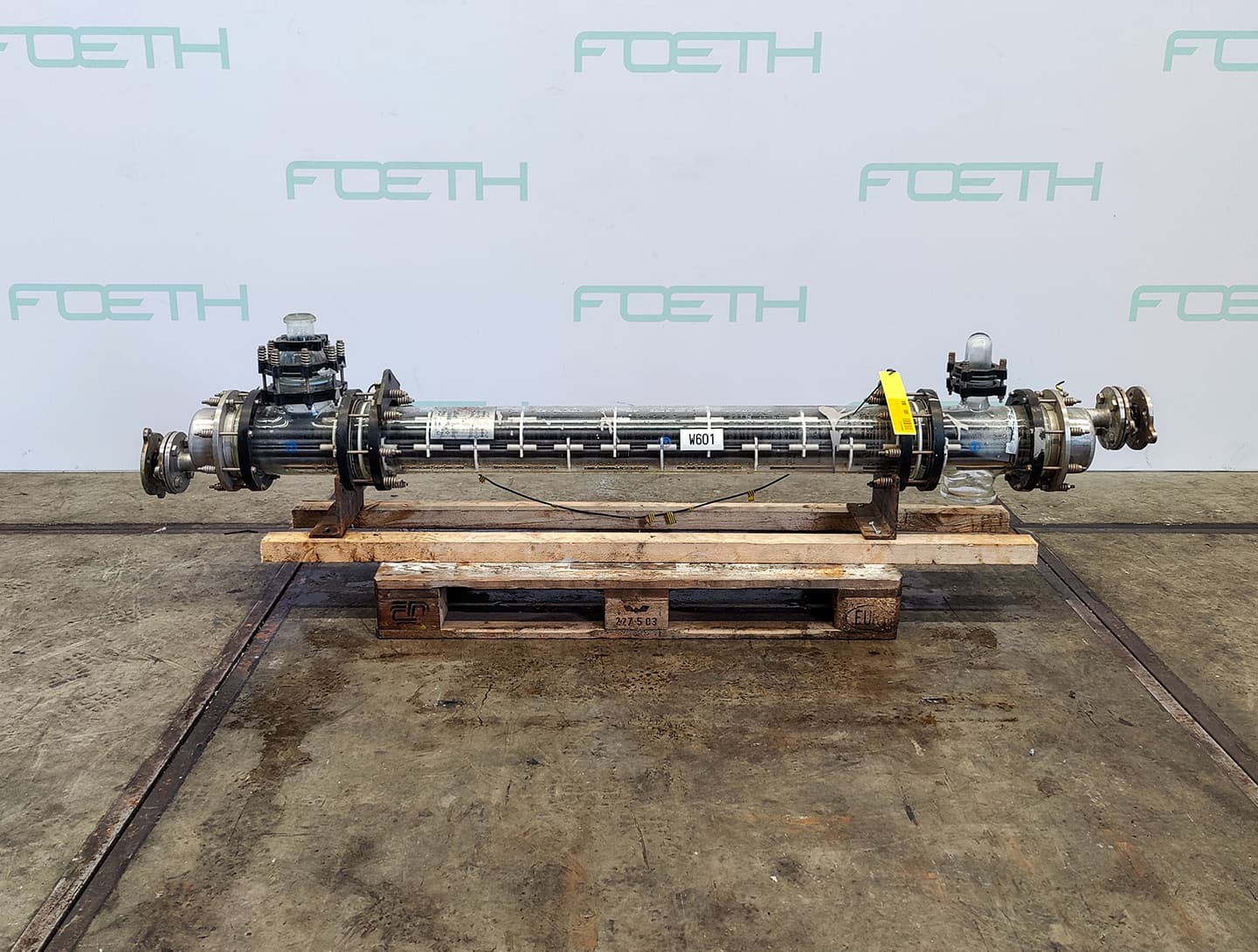 QVF Glasstechnik ROB32/150/SH/3/SIC - 3,2 m² - Кожухотрубчатый теплообменник - image 1