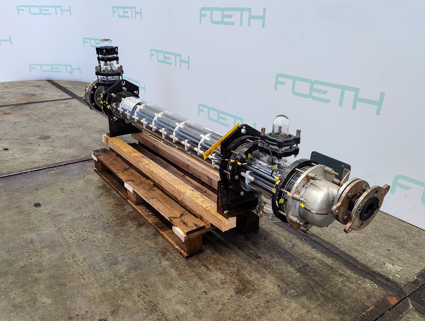 QVF Glasstechnik ROB32/150/SH/3/SIC - 3,2 m² - Кожухотрубчатый теплообменник - image 4