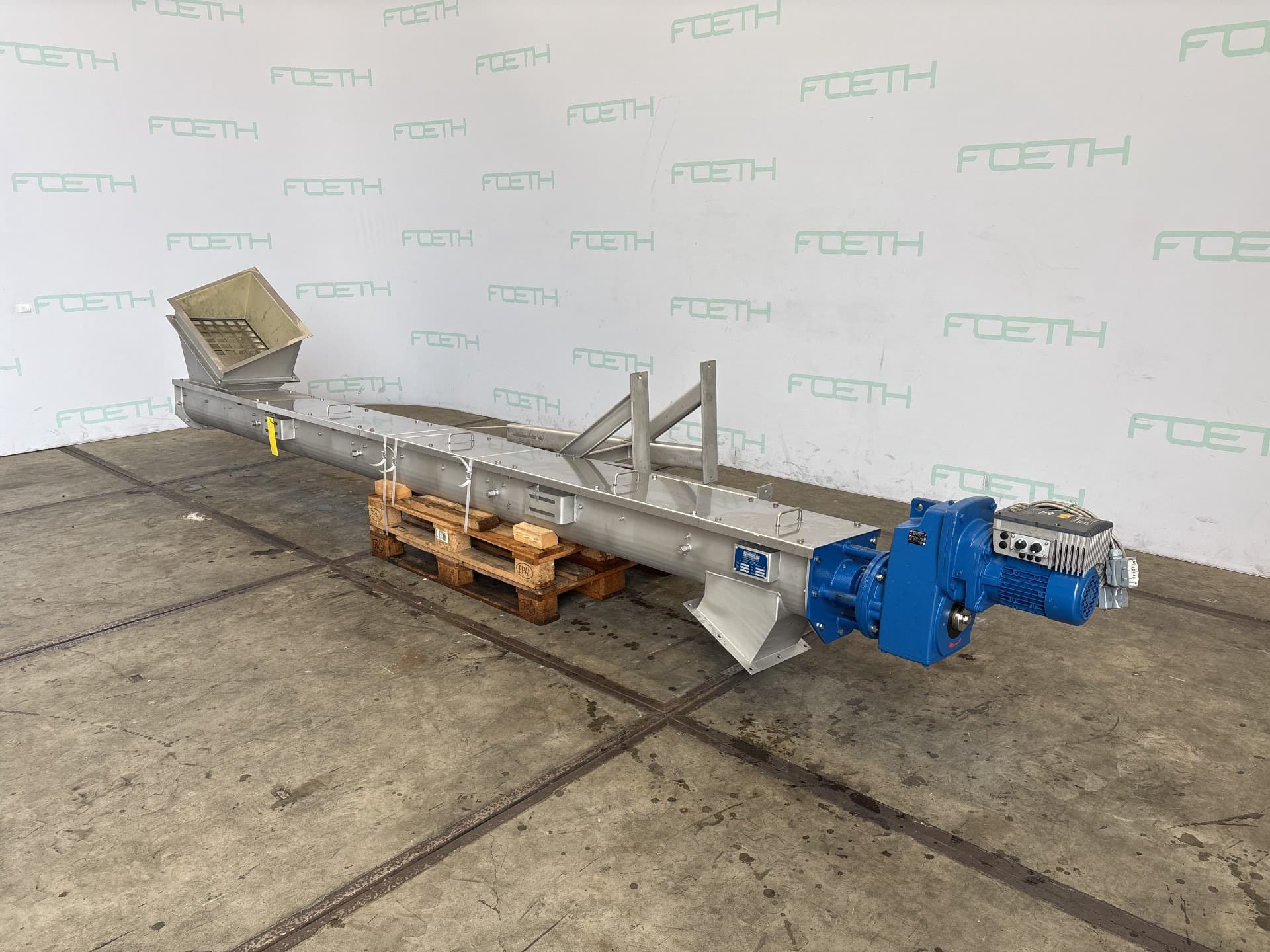 Huldereich Ling Produktions GmbH inclined - Вертикальный шнековый конвейер - image 3