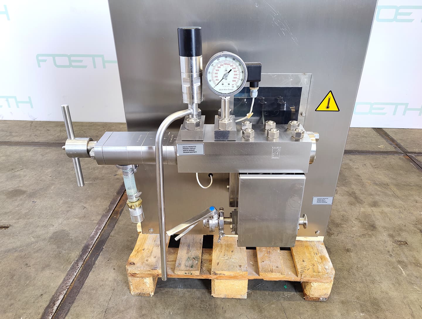 GEA Niro Ariete NS2006P - Поршневой гомогенизатор - image 6