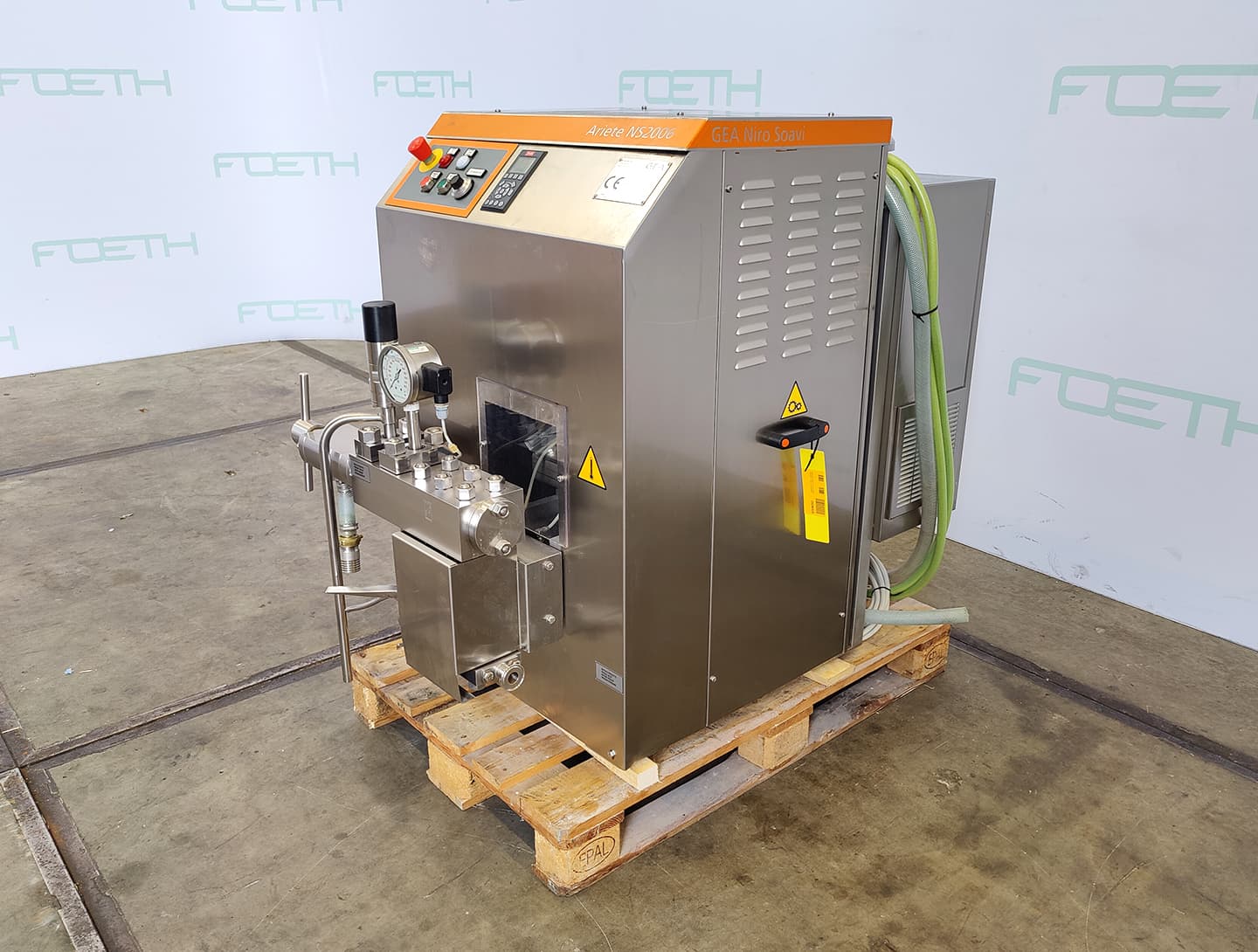 GEA Niro Ariete NS2006P - Поршневой гомогенизатор - image 4
