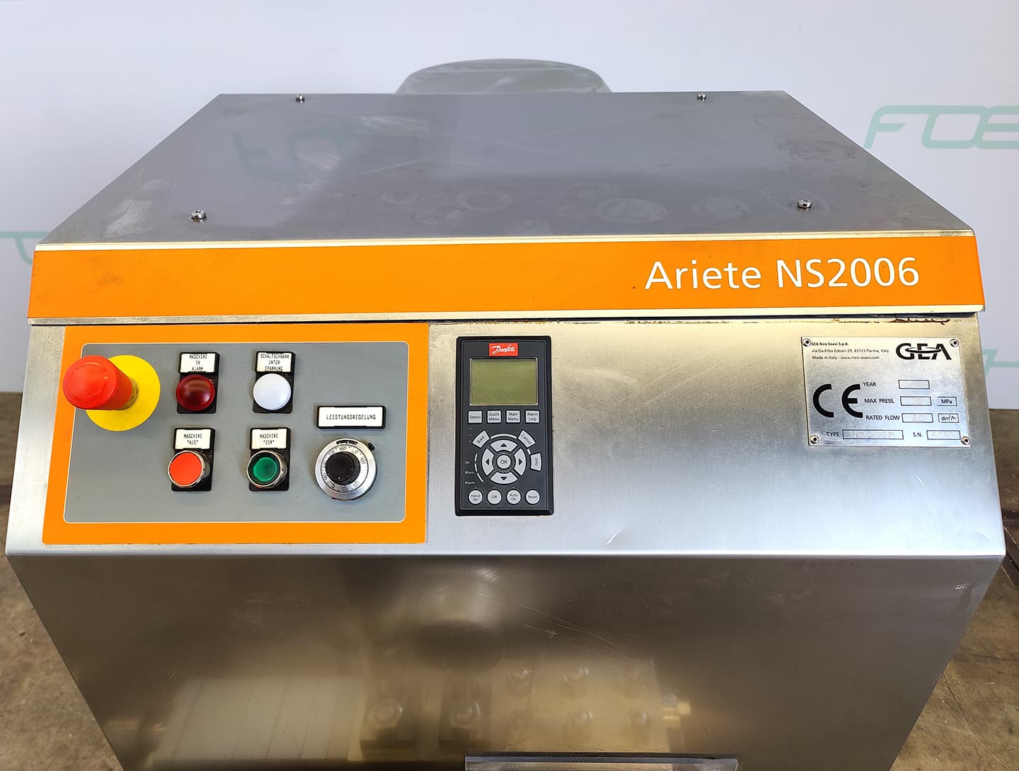 GEA Niro Ariete NS2006P - Поршневой гомогенизатор - image 8