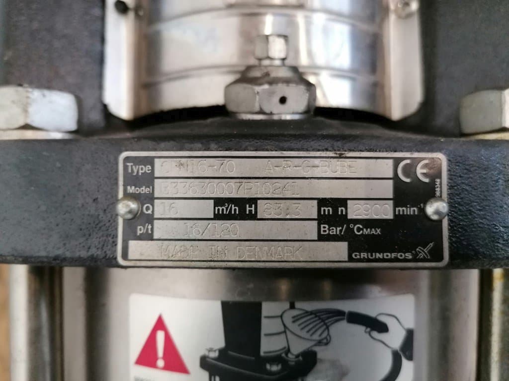 Grundfos CRN 16-70 A-P-G-BUBE - Центробежный насос - image 6
