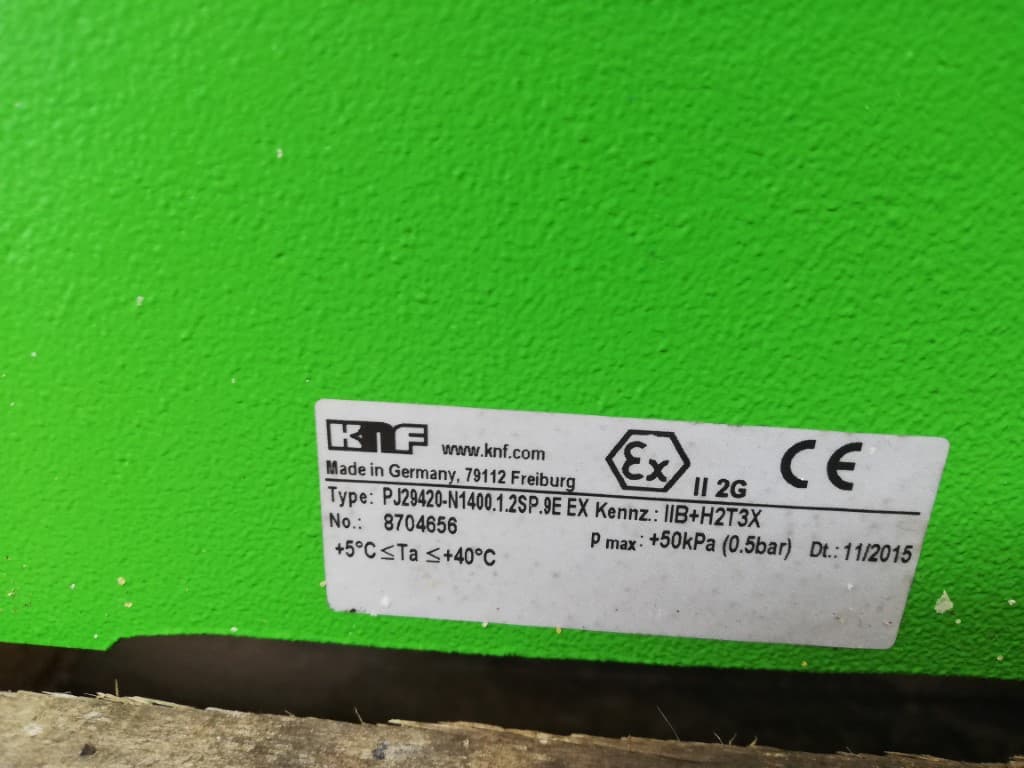 KNF Neuberger GmbH PJ29420-N1400.1.2SP.9E Ex - Диафрагменный насос - image 4