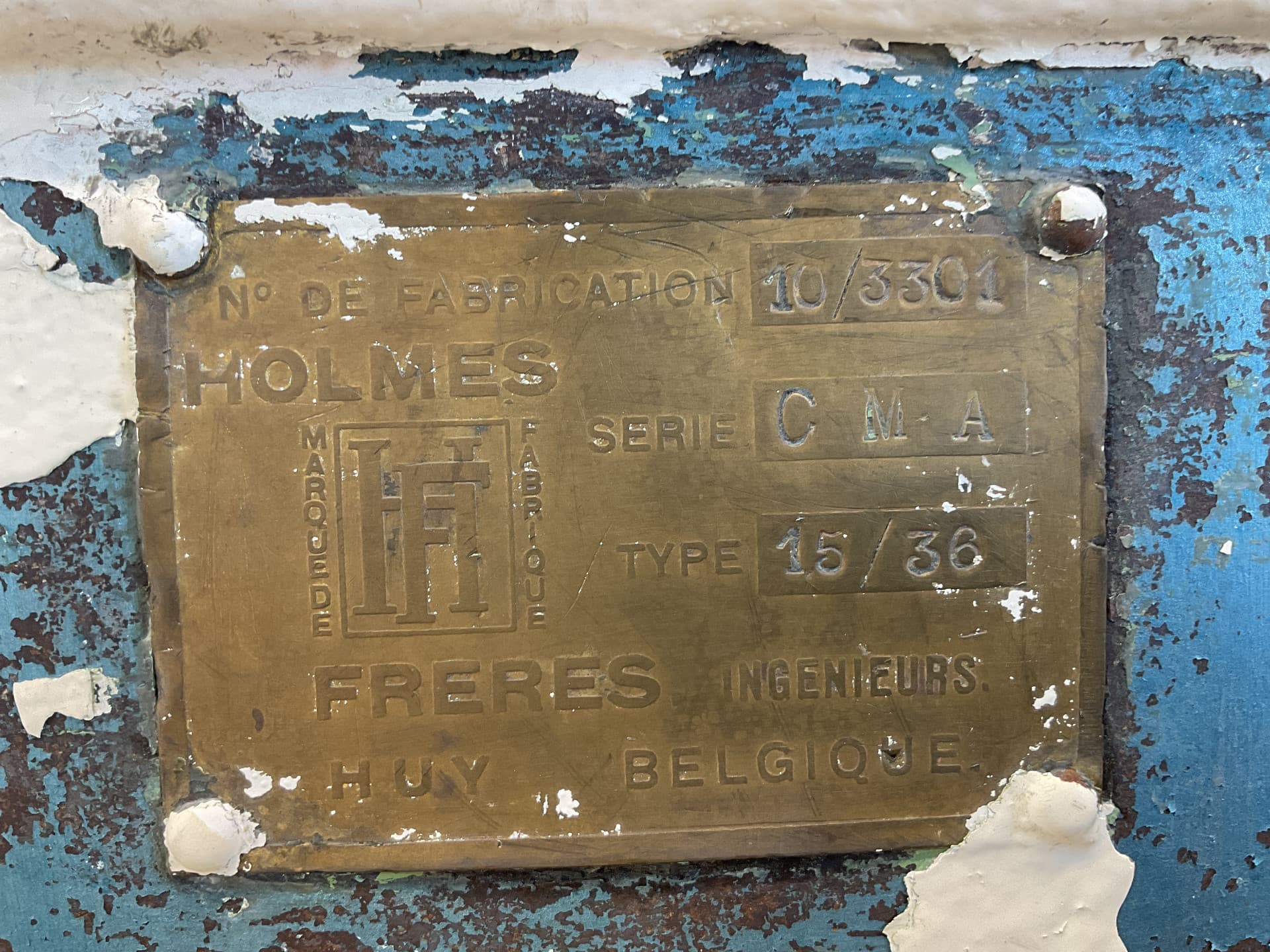 Holmes Freres Ingenieurs CMA 15/36 (Flaker) - Вальцовая сушилка - image 3