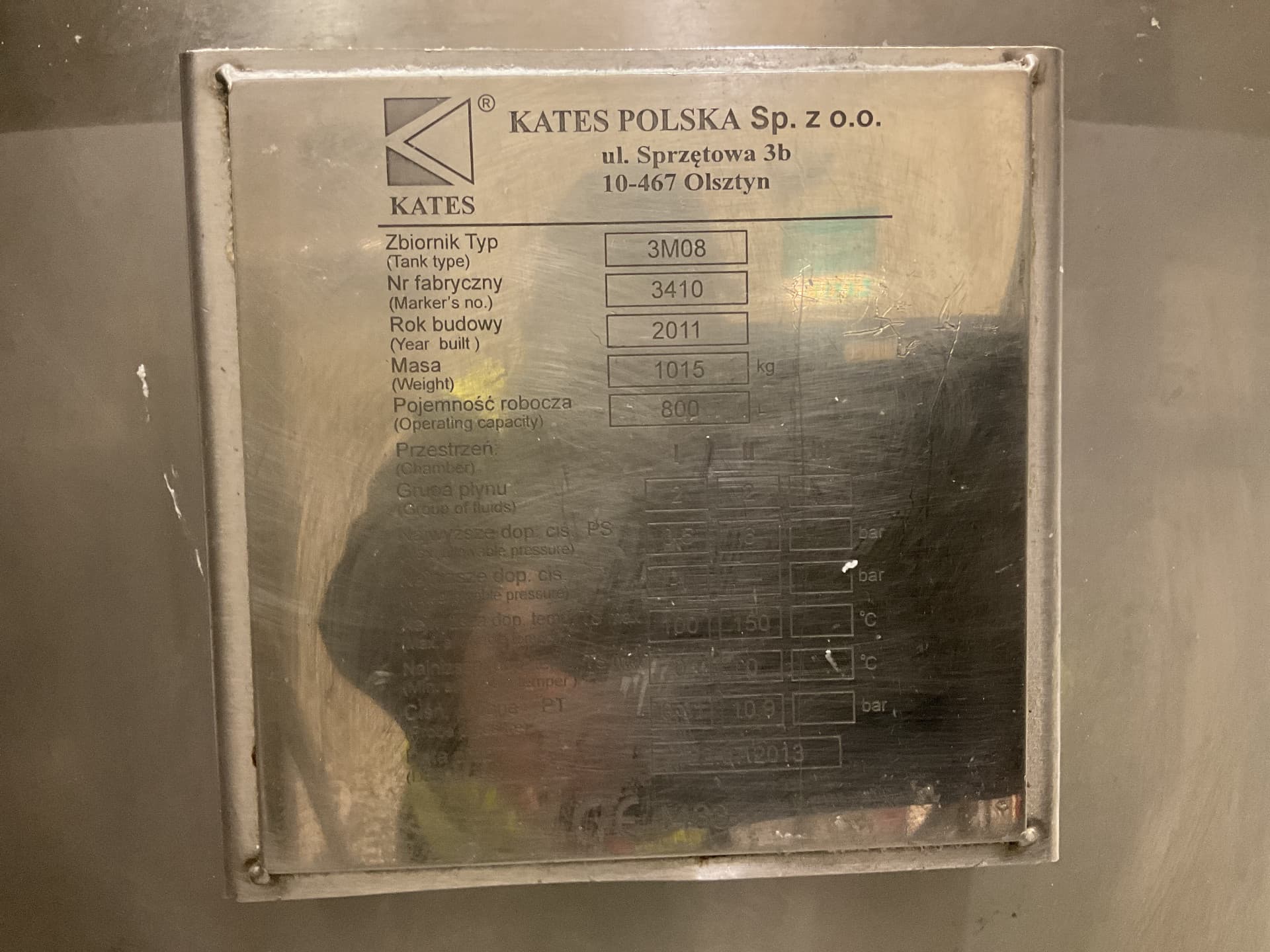 Fryma Koruma S180/3500 - Recipiente de processo - image 14