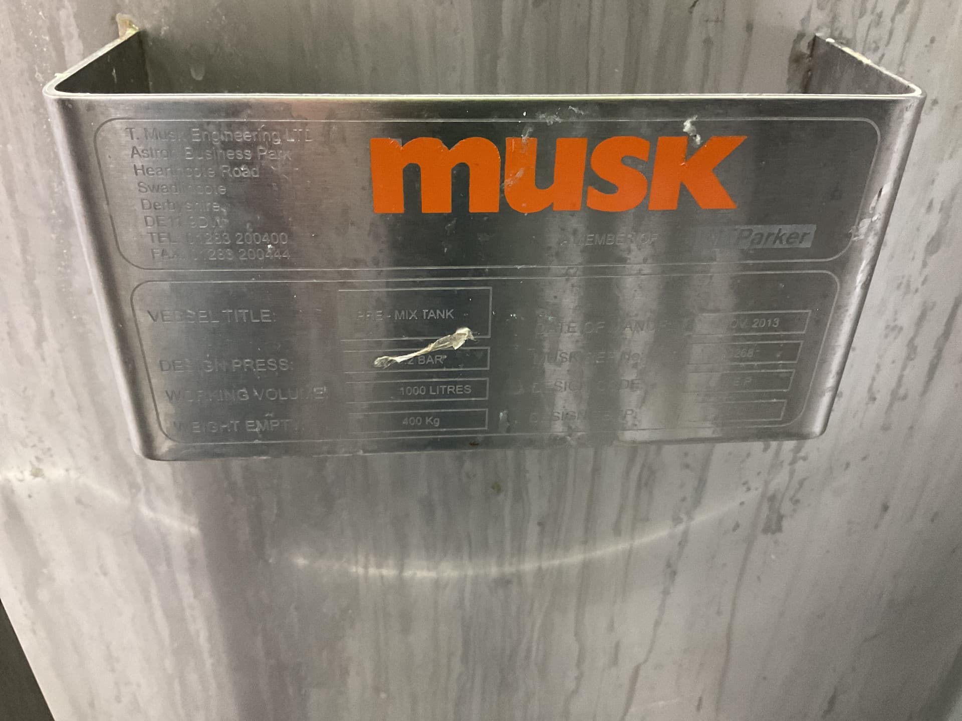 Musk Powder dissolving vessel (6000 l) - Сосуд для перемешивания - image 17