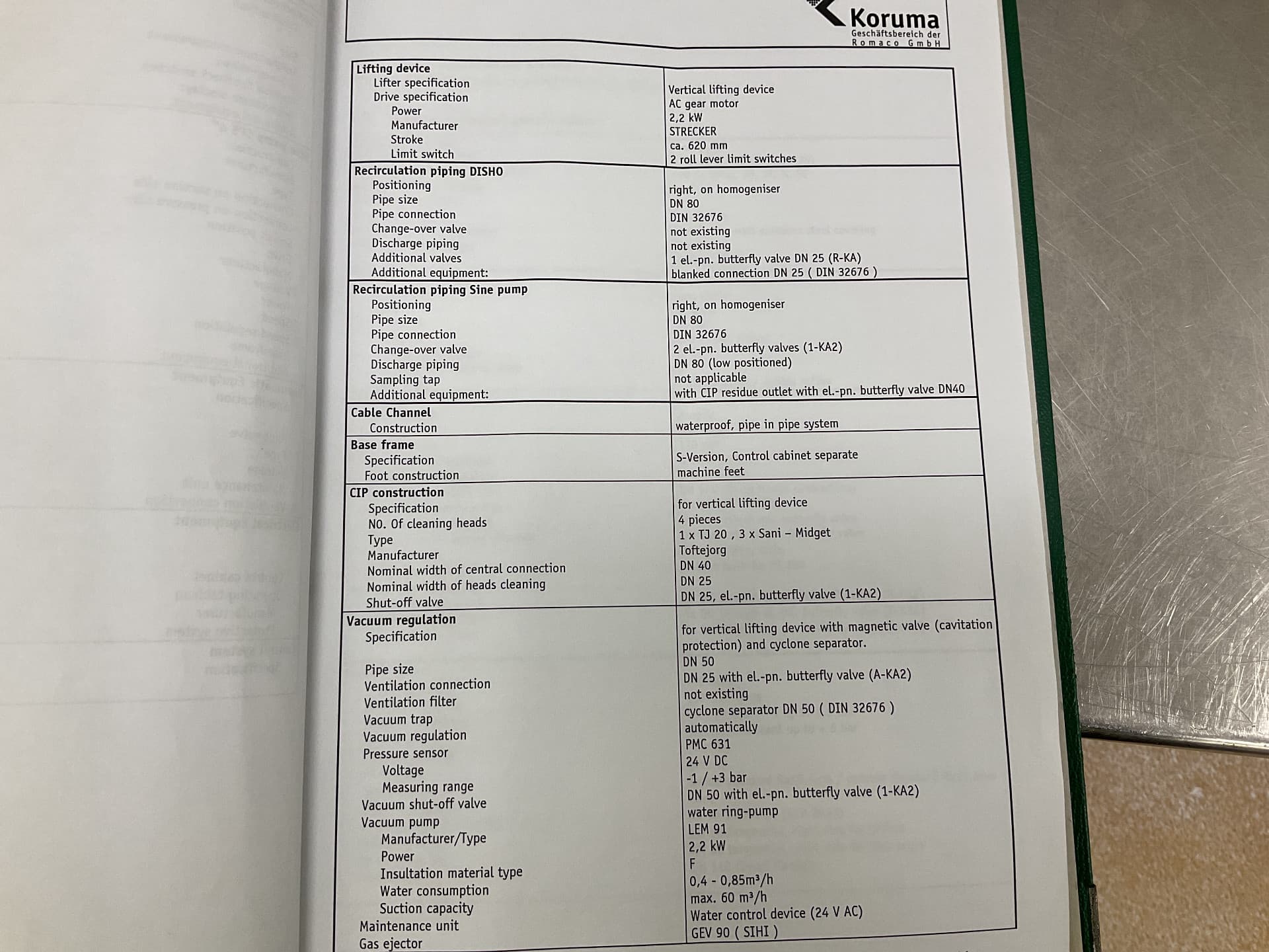 Fryma Koruma Disho 170/700 - Recipiente de processo - image 18