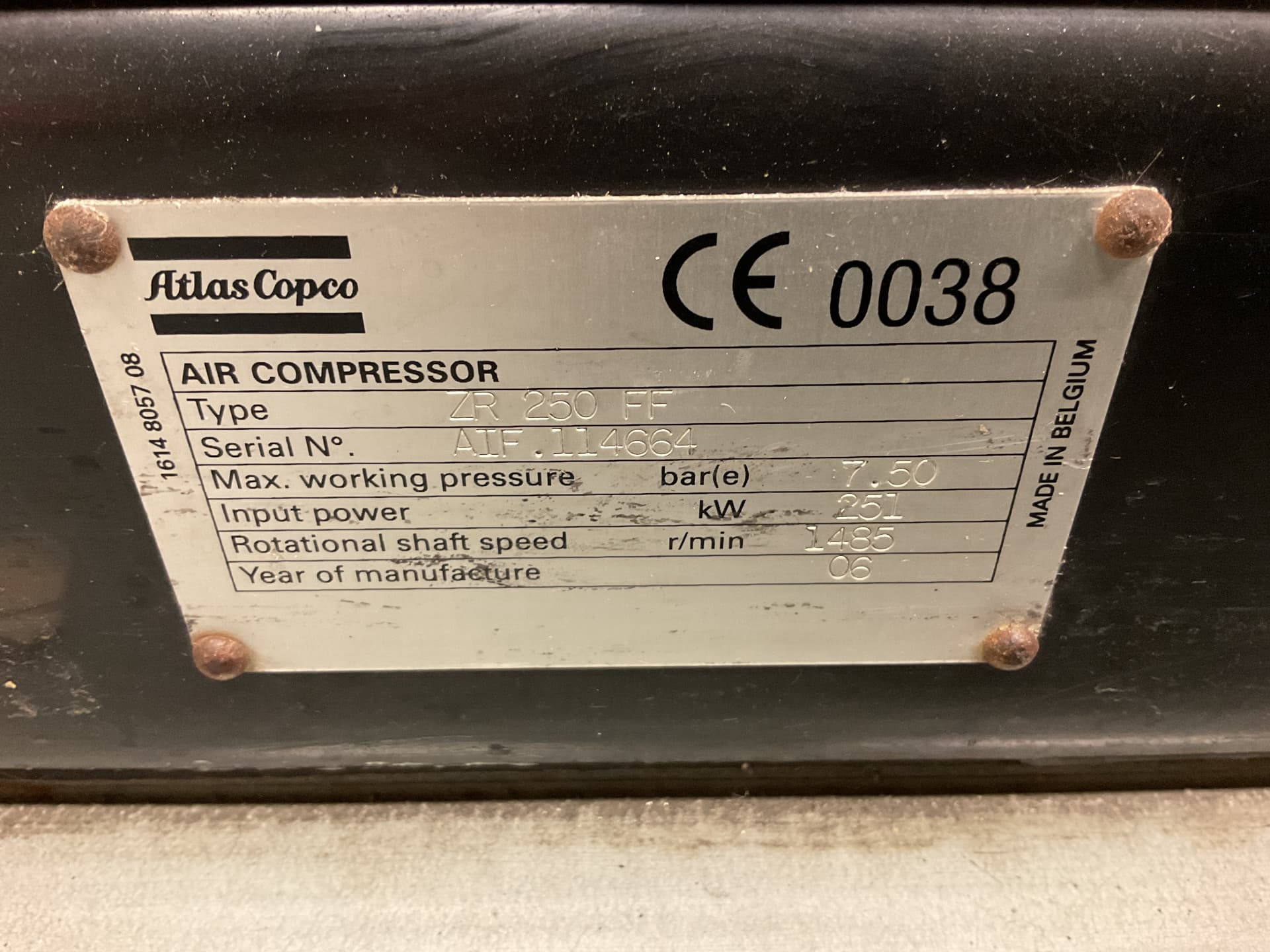 Atlas Copco ZR250FF Air compressor - Soplante - image 4