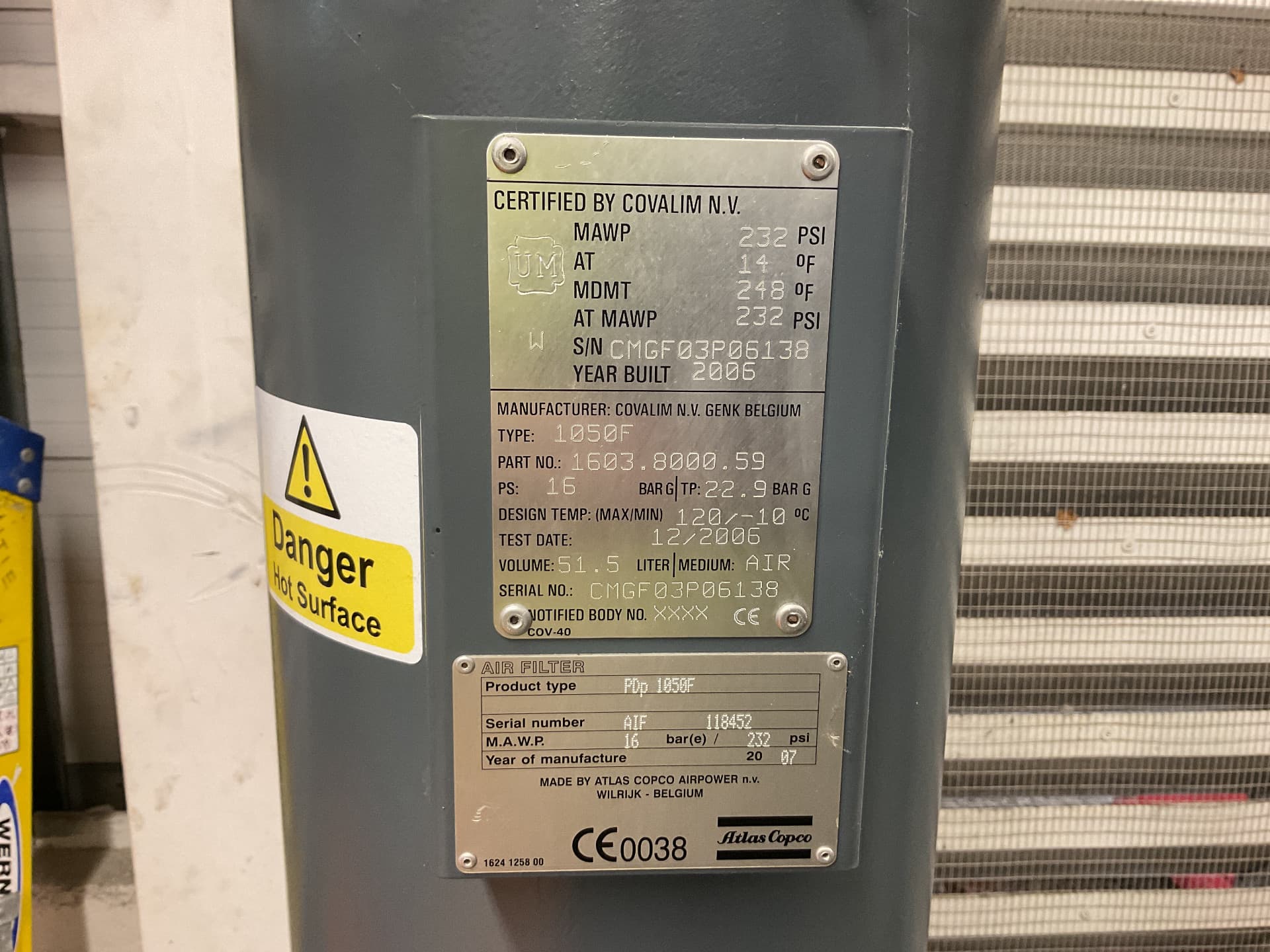 Atlas Copco ZR250FF Air compressor - Soplante - image 8