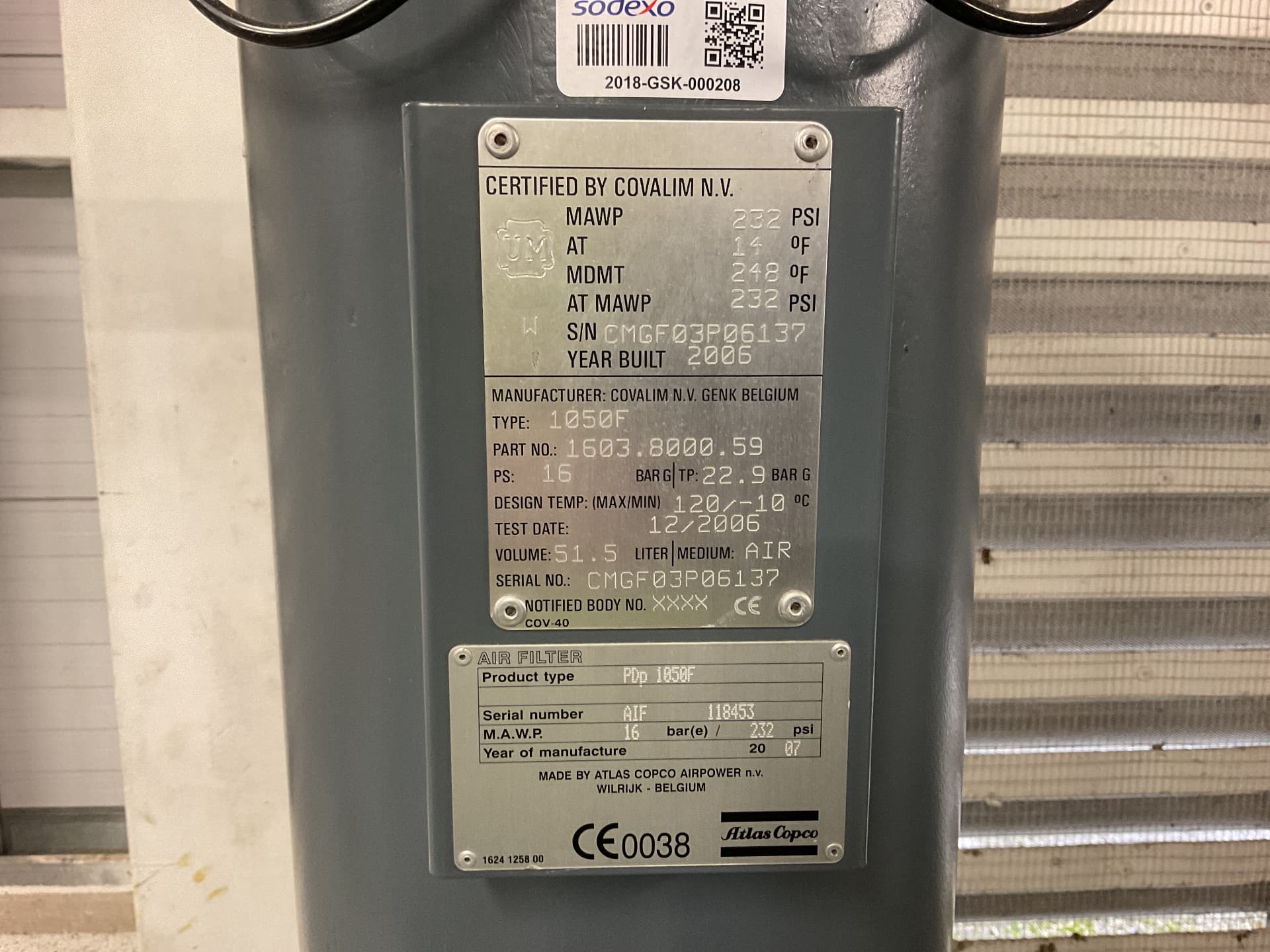Atlas Copco ZR110 VSD FF Air compressor - Soplante - image 7