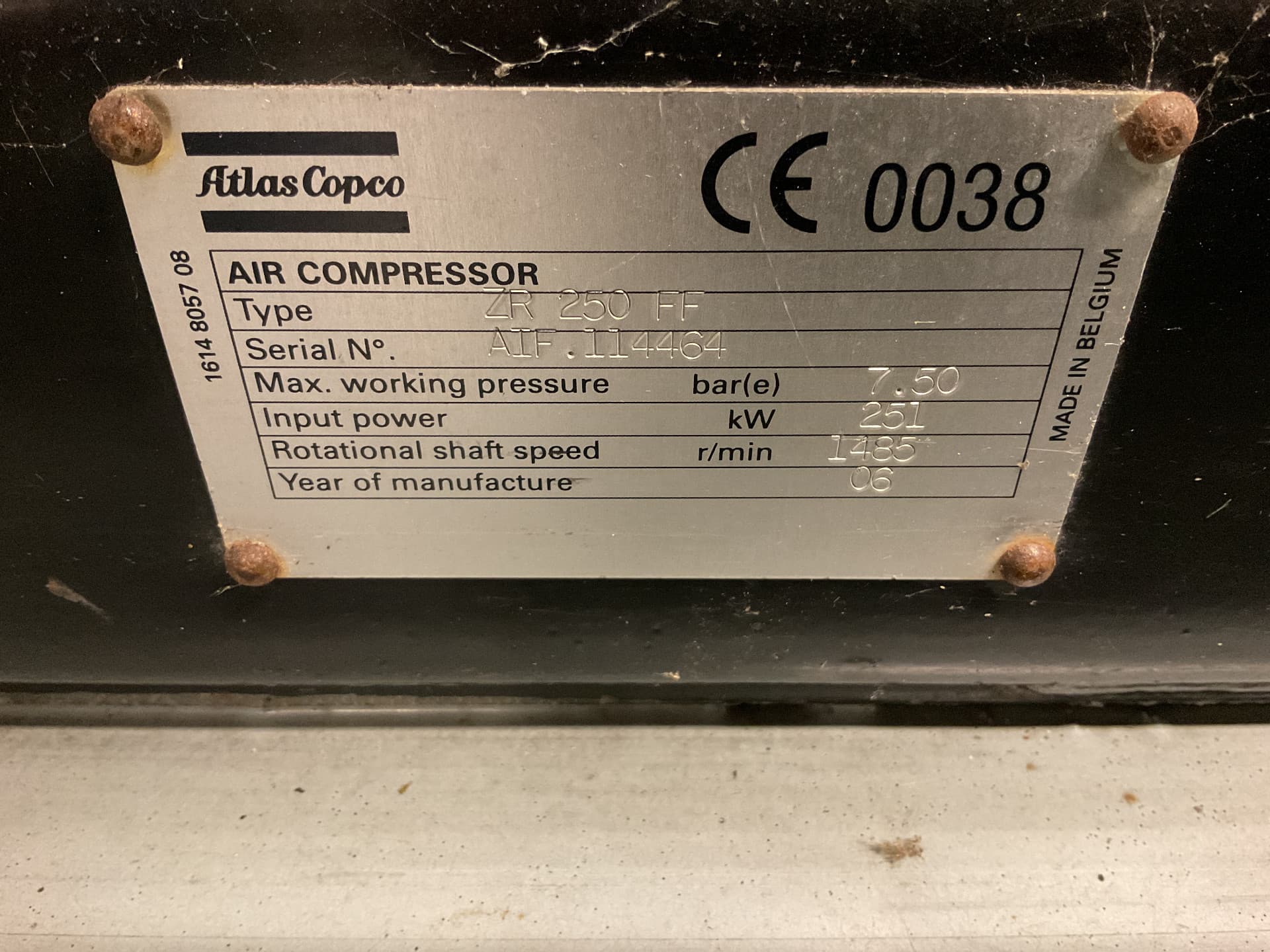 Atlas Copco ZR 250 FF Air compressor - Suflanta - image 3
