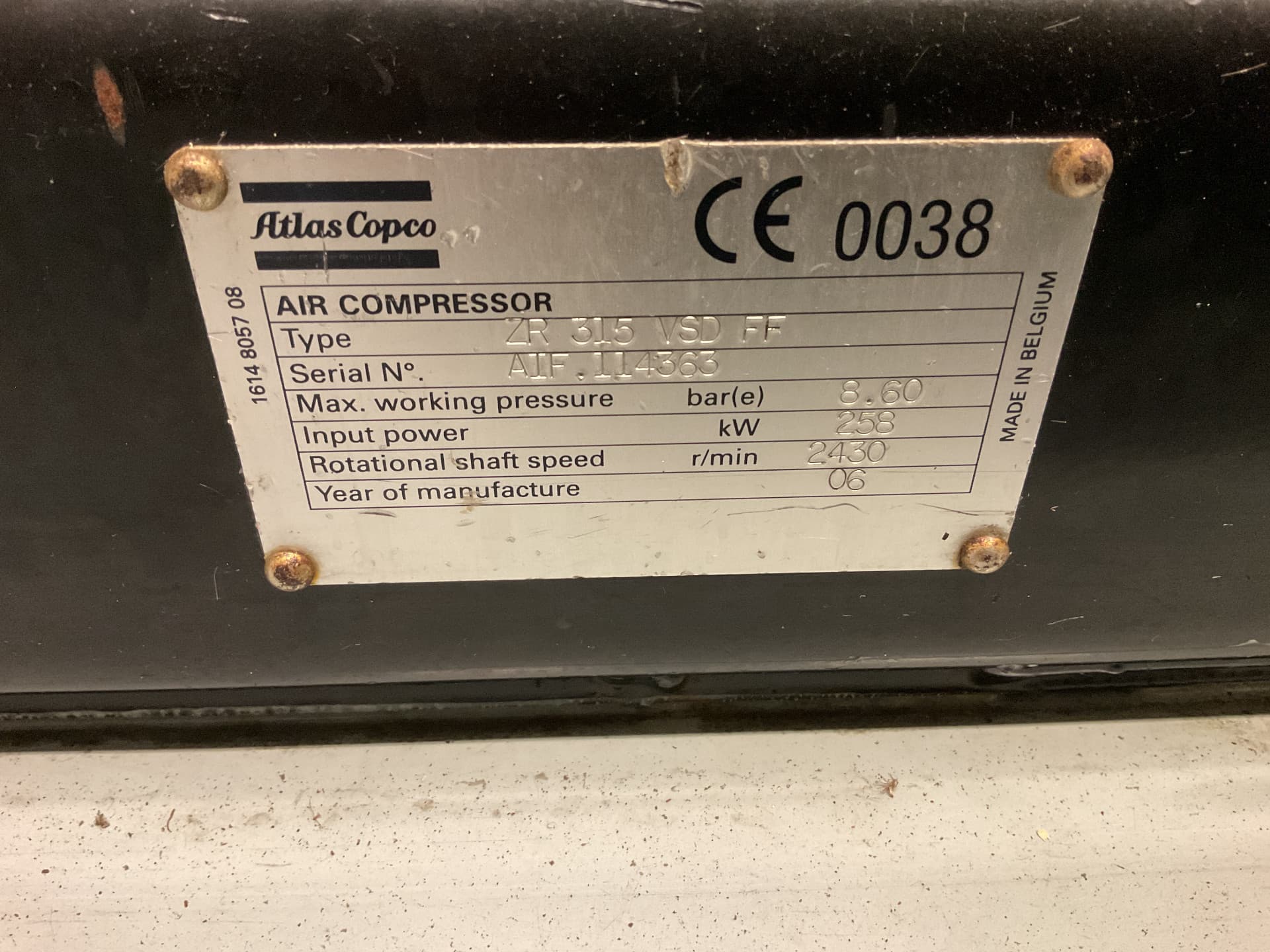 Atlas Copco ZR 315 VSD FF Air compressor - Soplante - image 4