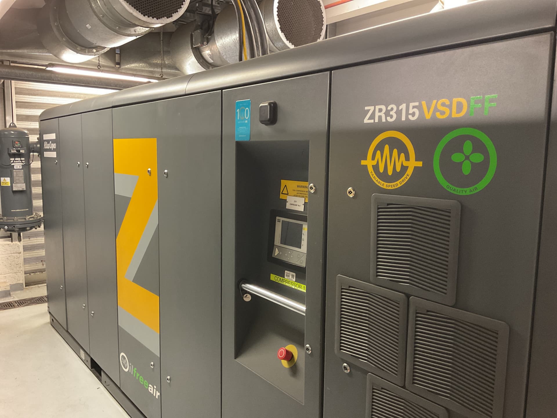 Atlas Copco ZR 315 VSD FF Air compressor - Soplante - image 3