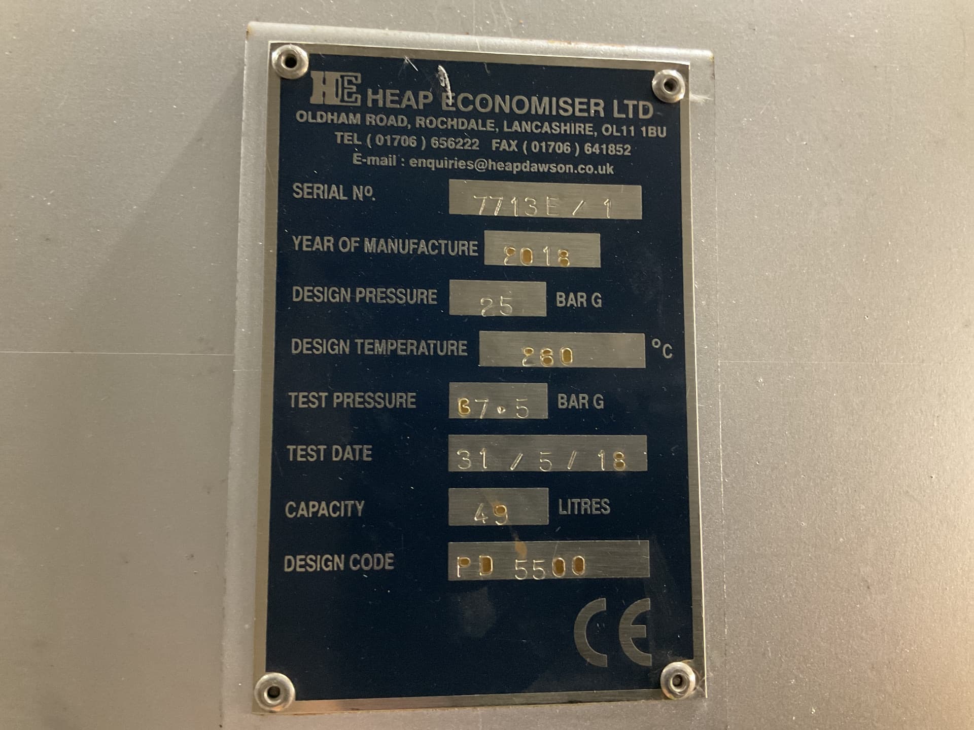 Byworth Boilers LTD YSY6000LN (steam boiler) - Waterbehandeling, generator voor pure stoom - image 11