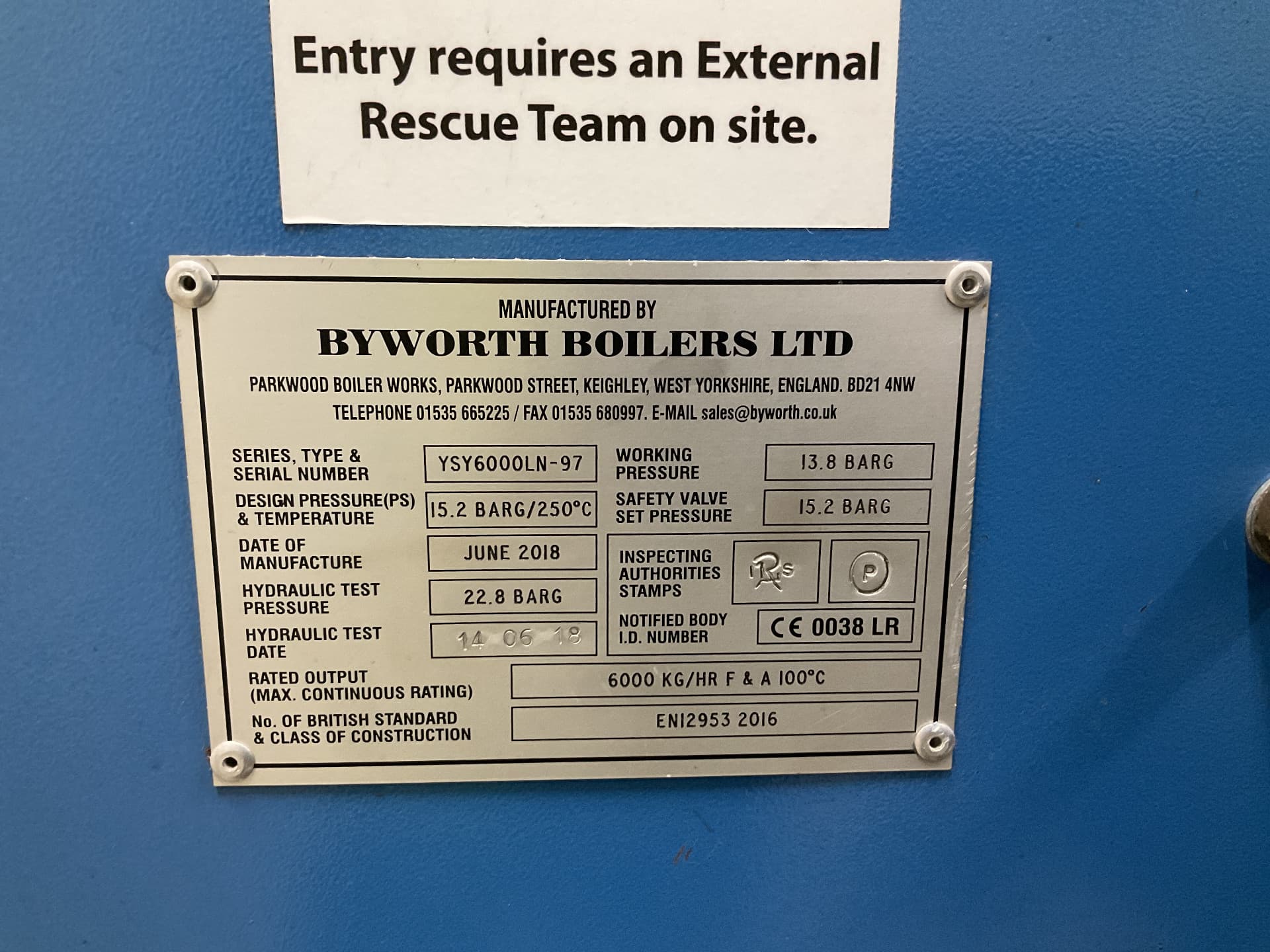 Byworth Boilers LTD YSY6000LN (steam boiler) - Waterbehandeling, generator voor pure stoom - image 4