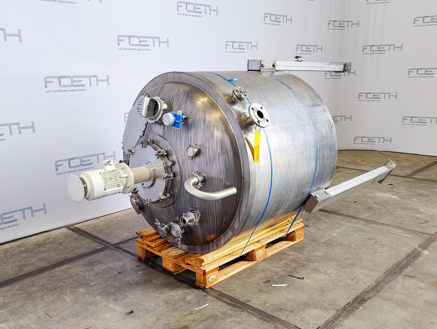 Bunting Titanium ±1200 Ltr - Реактор из нержавеющей стали - image 2