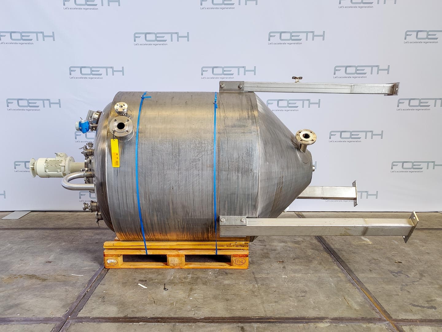 Bunting Titanium ±1200 Ltr - Реактор из нержавеющей стали - image 1